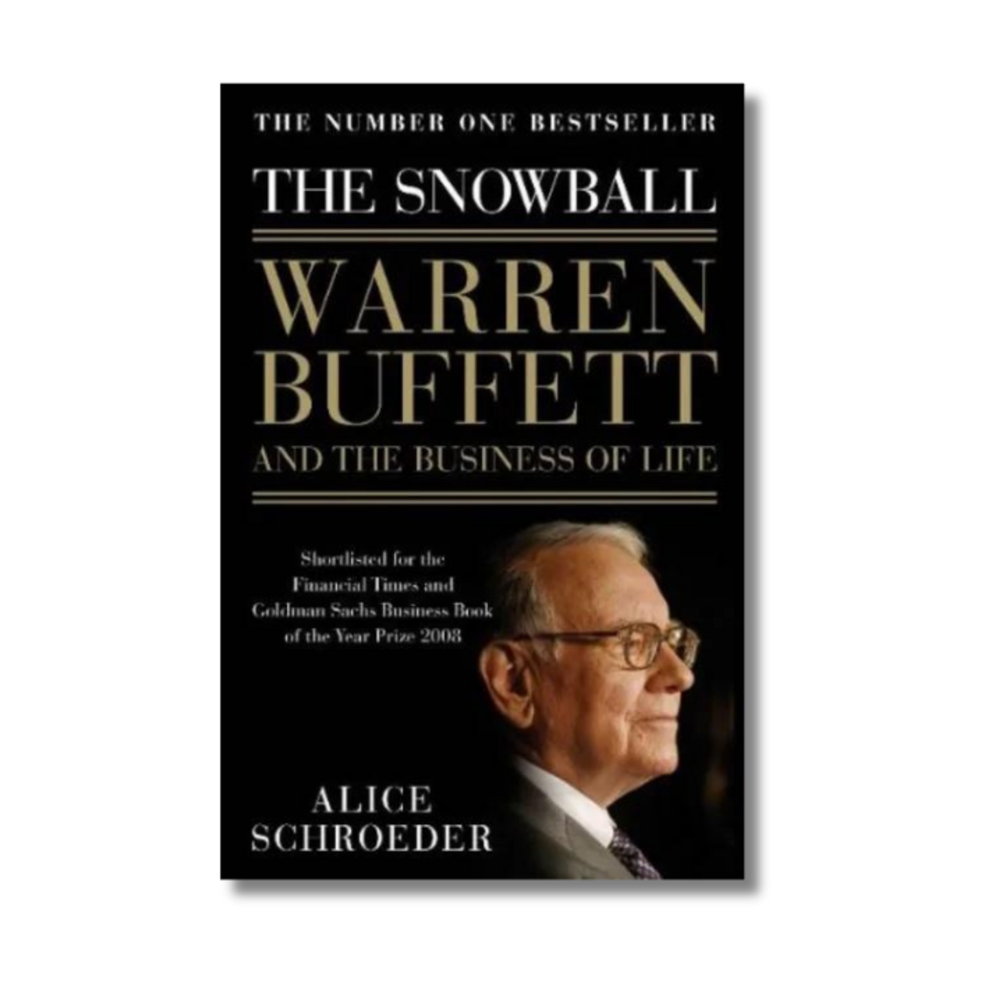The Snowball By Warren Buffet (Paperback) book cover