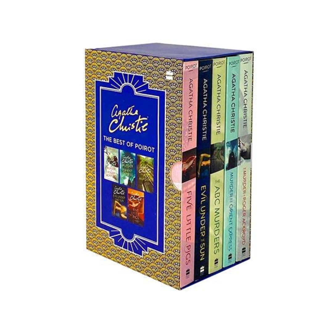 Agatha Christie The Best Of Poirot 5 Books Box Set (Paperback) box set