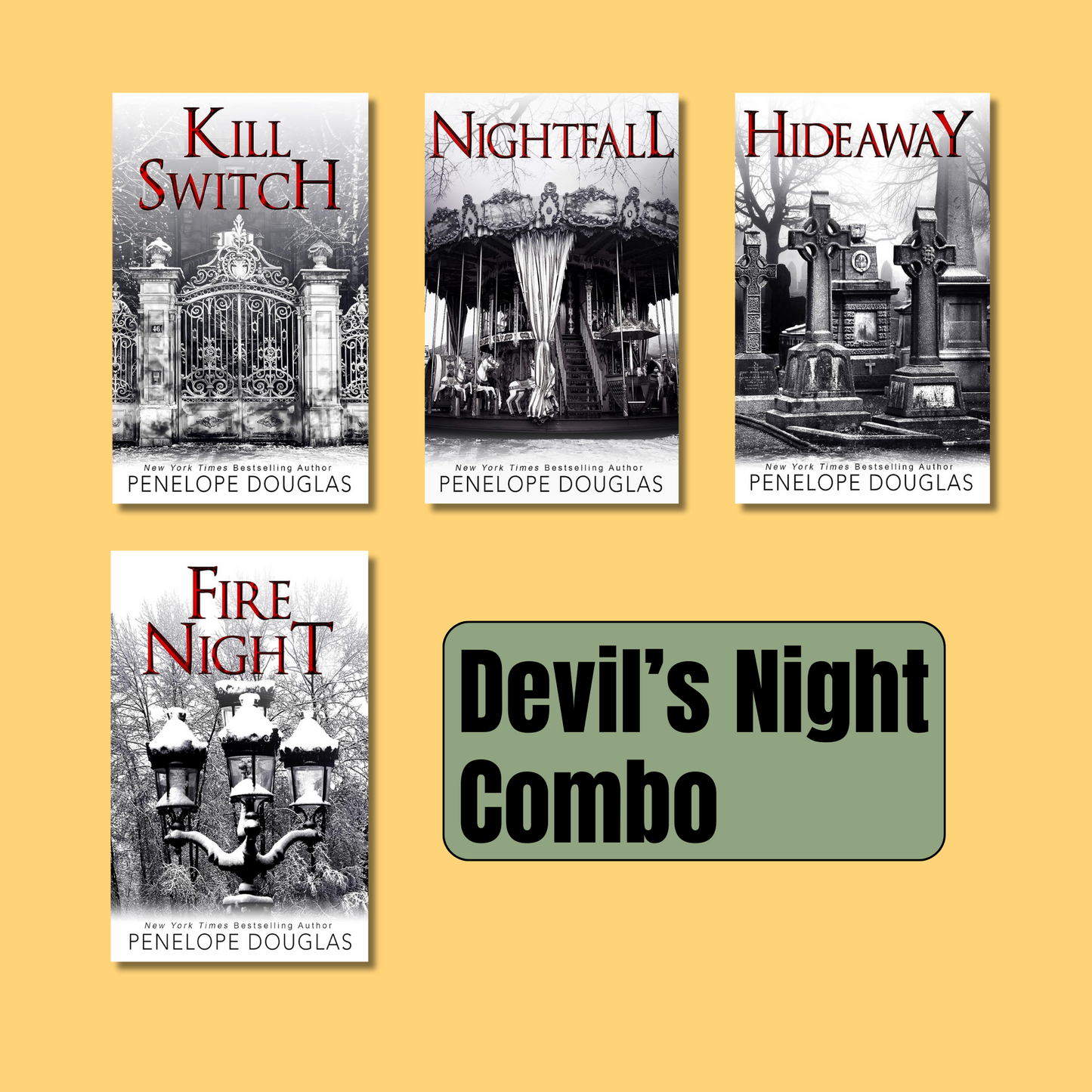 Devil's Night Combo: 4 Books (Paperback) book cover
