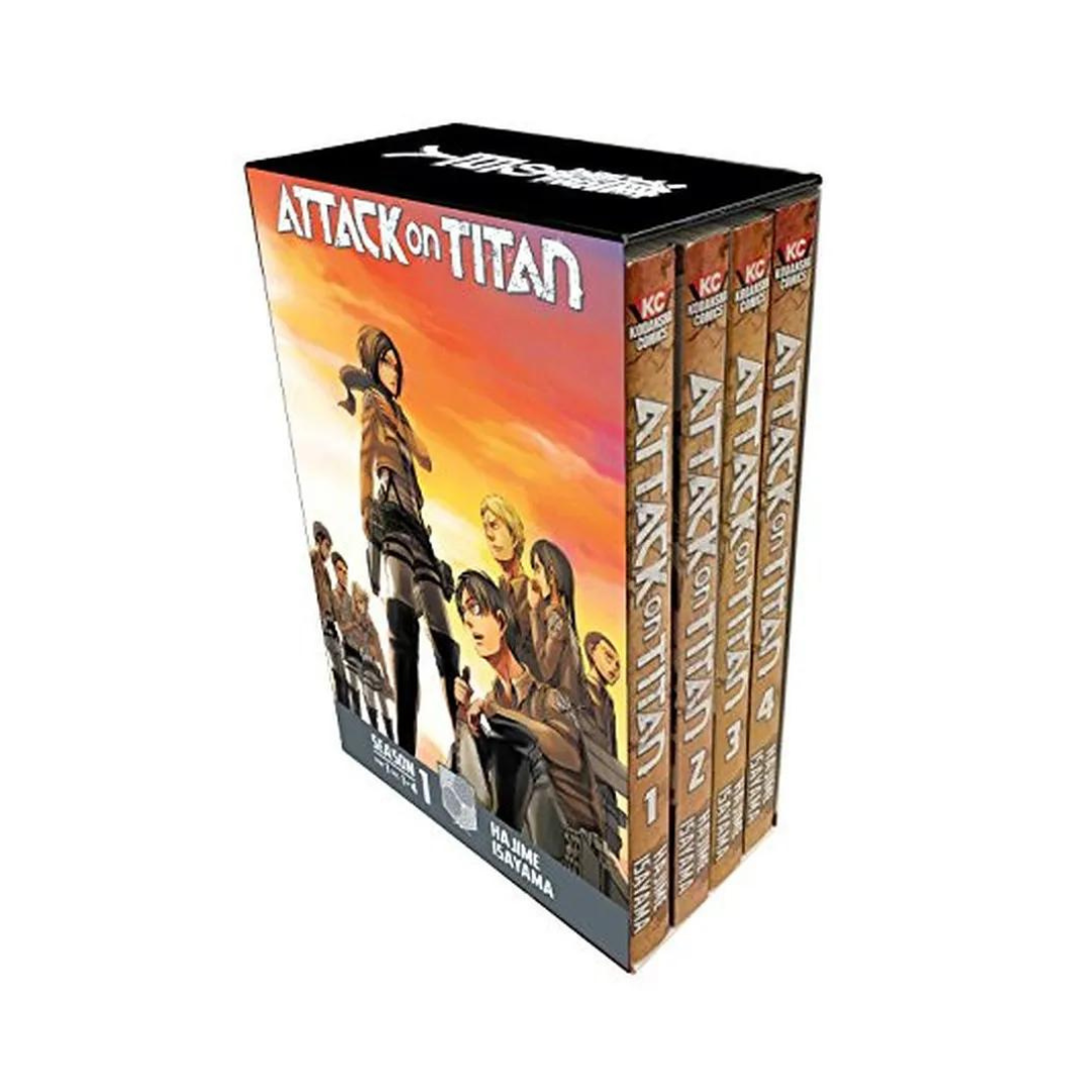 (Combo) Attack on Titan Season 1 Part 1(Vol 1-4) box set