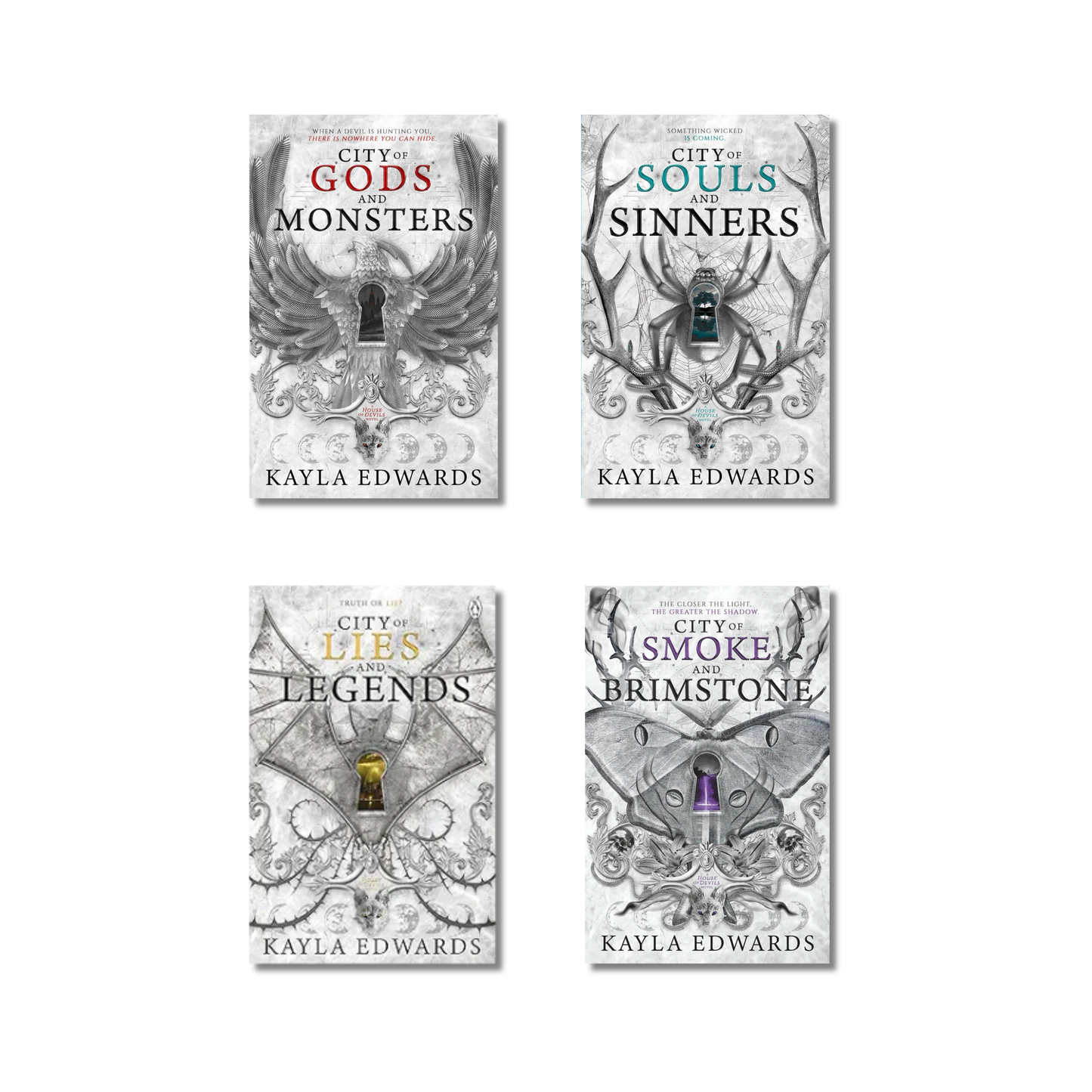 (Combo 4 Books) House of Devils Series (Book 1 to 4)