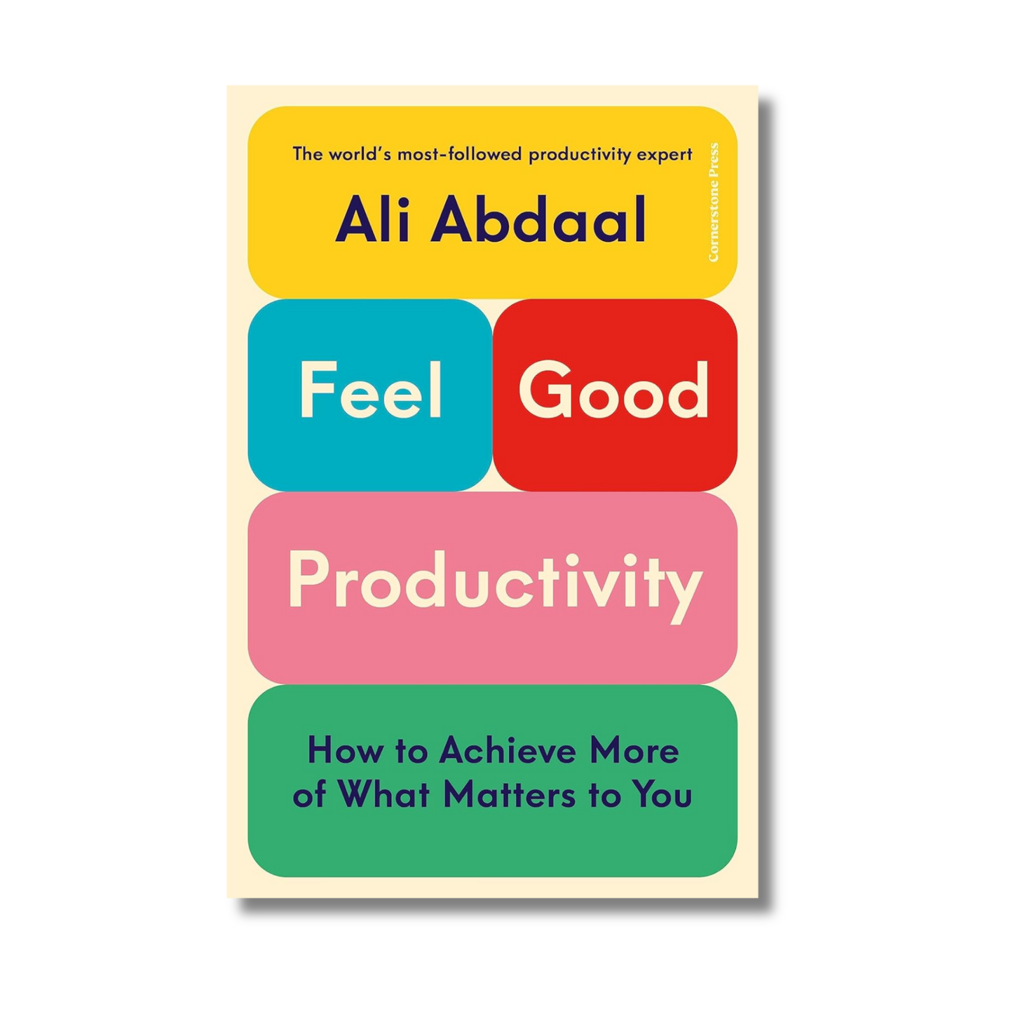 Feel-Good Productivity By Ali Abdaa (Paperback) book cover