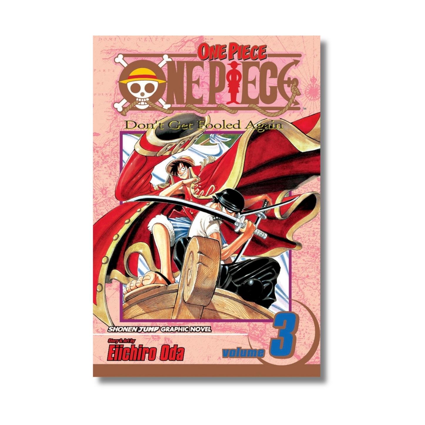 One Piece Manga Vol 3 manga cover