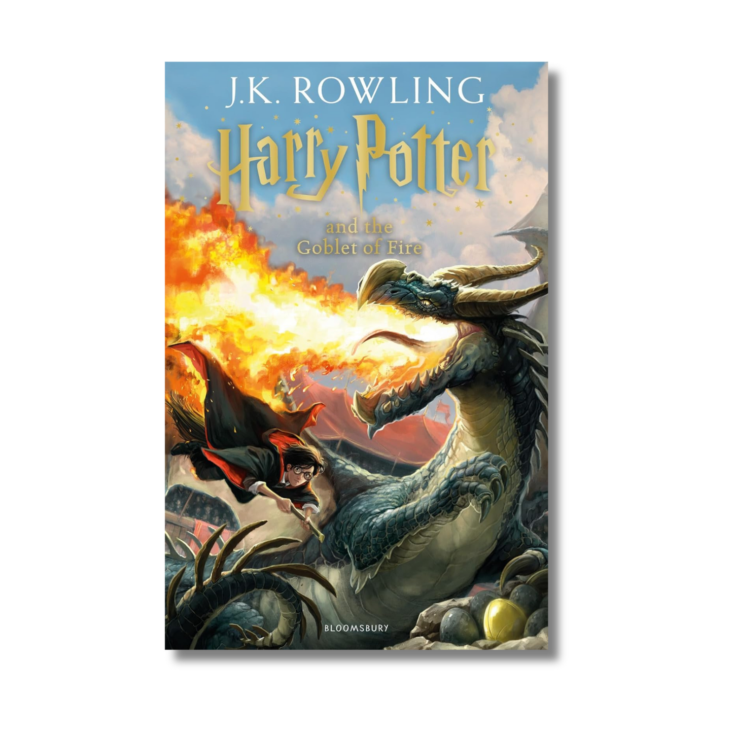 Harry Potter and the Goblet of Fire #4 book cover