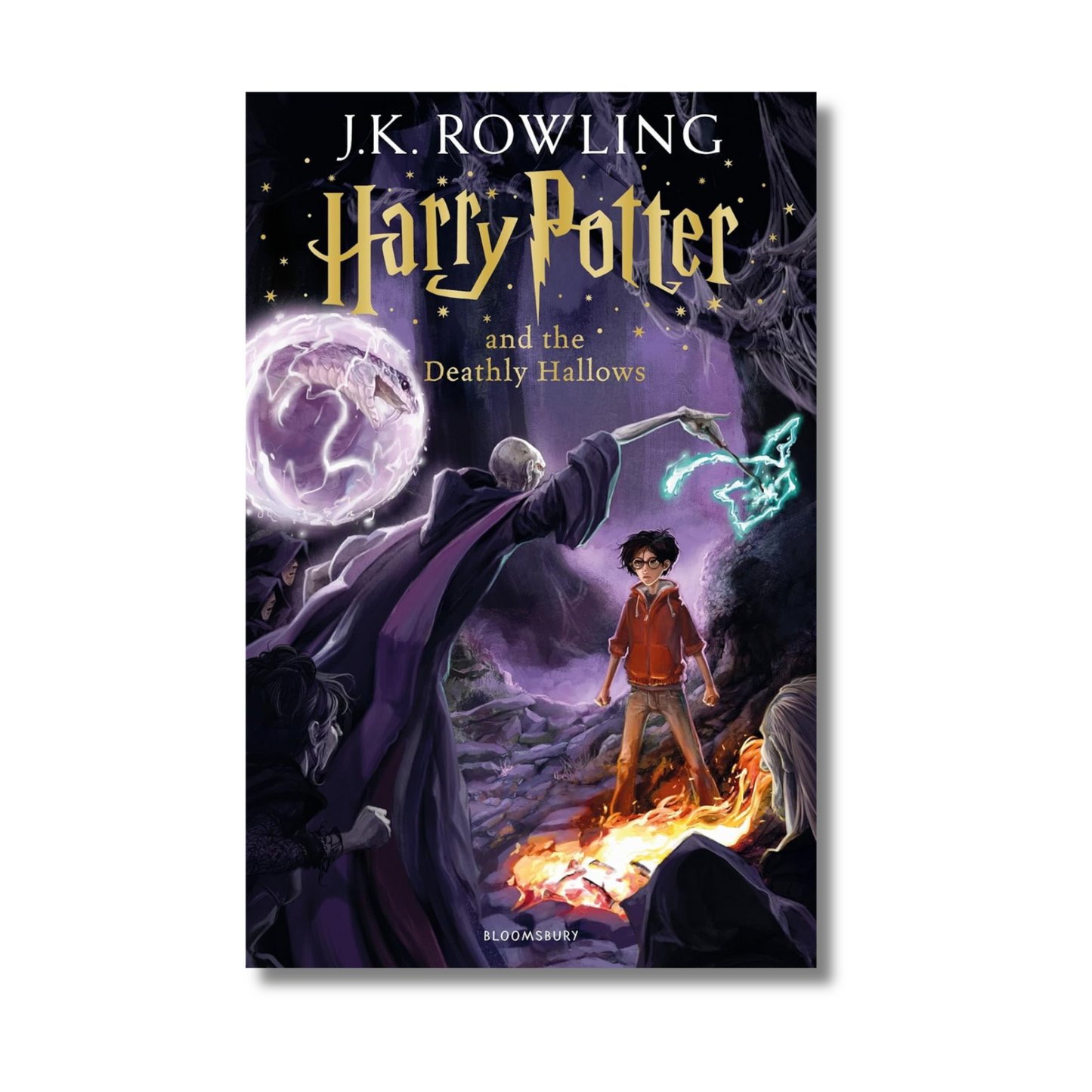 Harry Potter and the Deathly Hallows #7 book cover