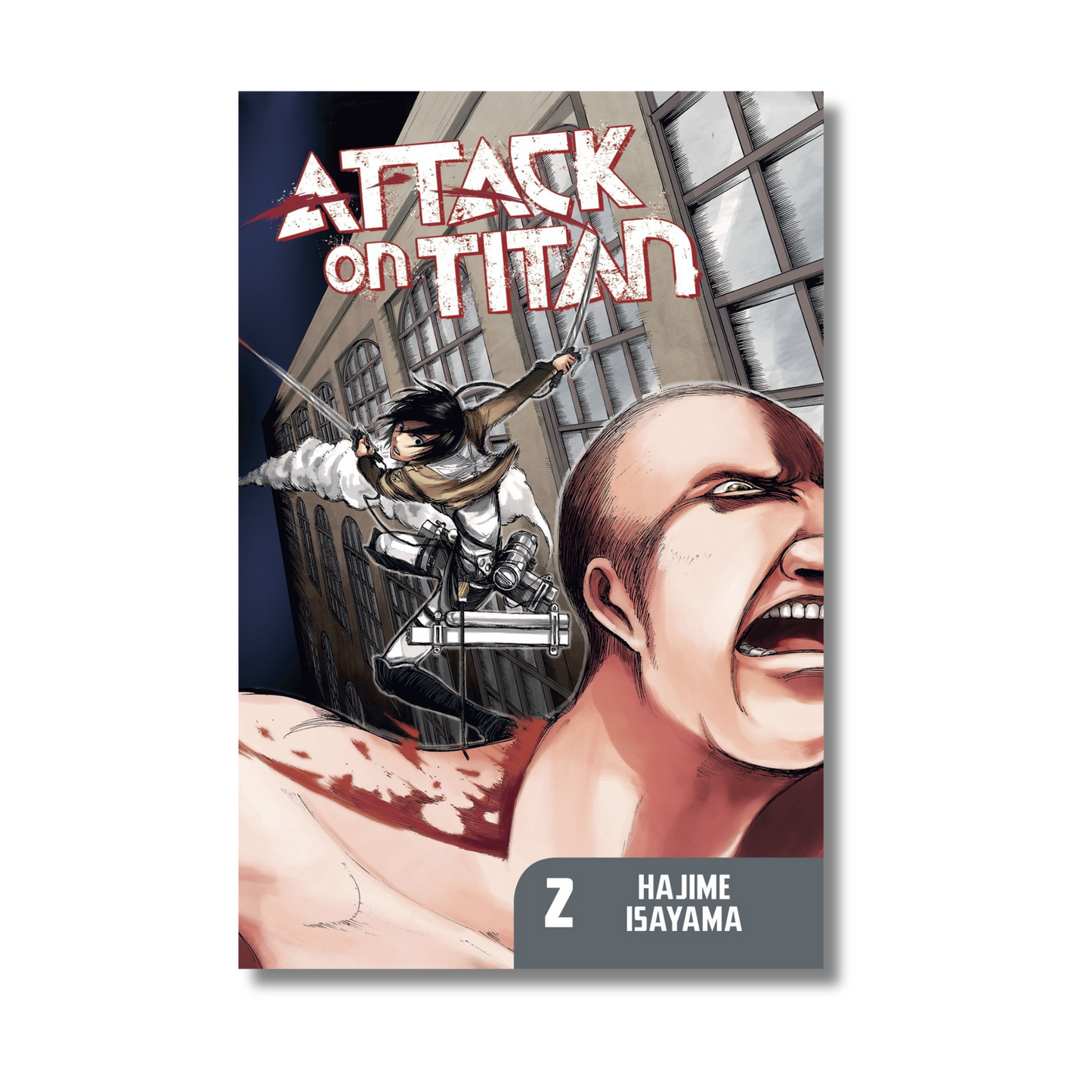 Attack on Titan Vol. 2 manga cover