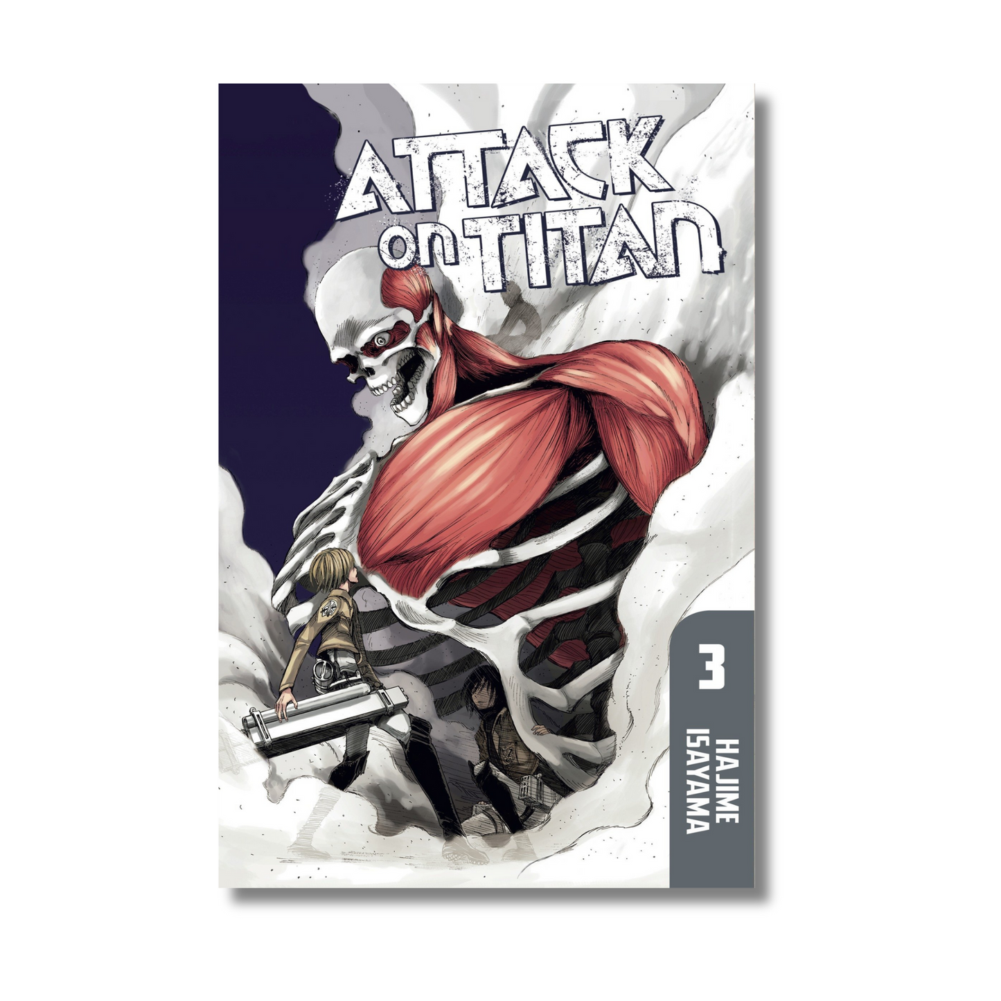 Attack on Titan Vol. 3 manga cover