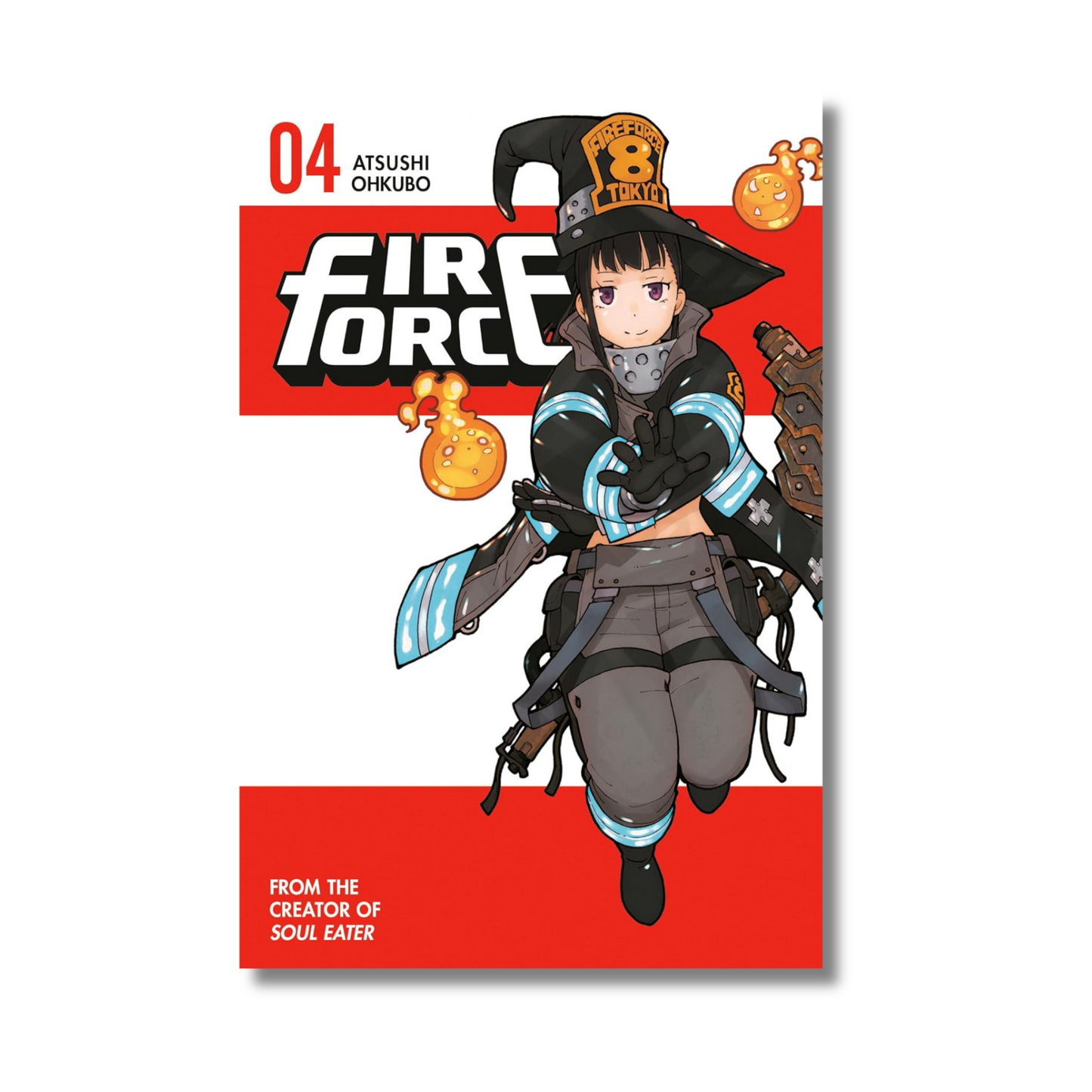 Fire Force Vol 4 manga cover
