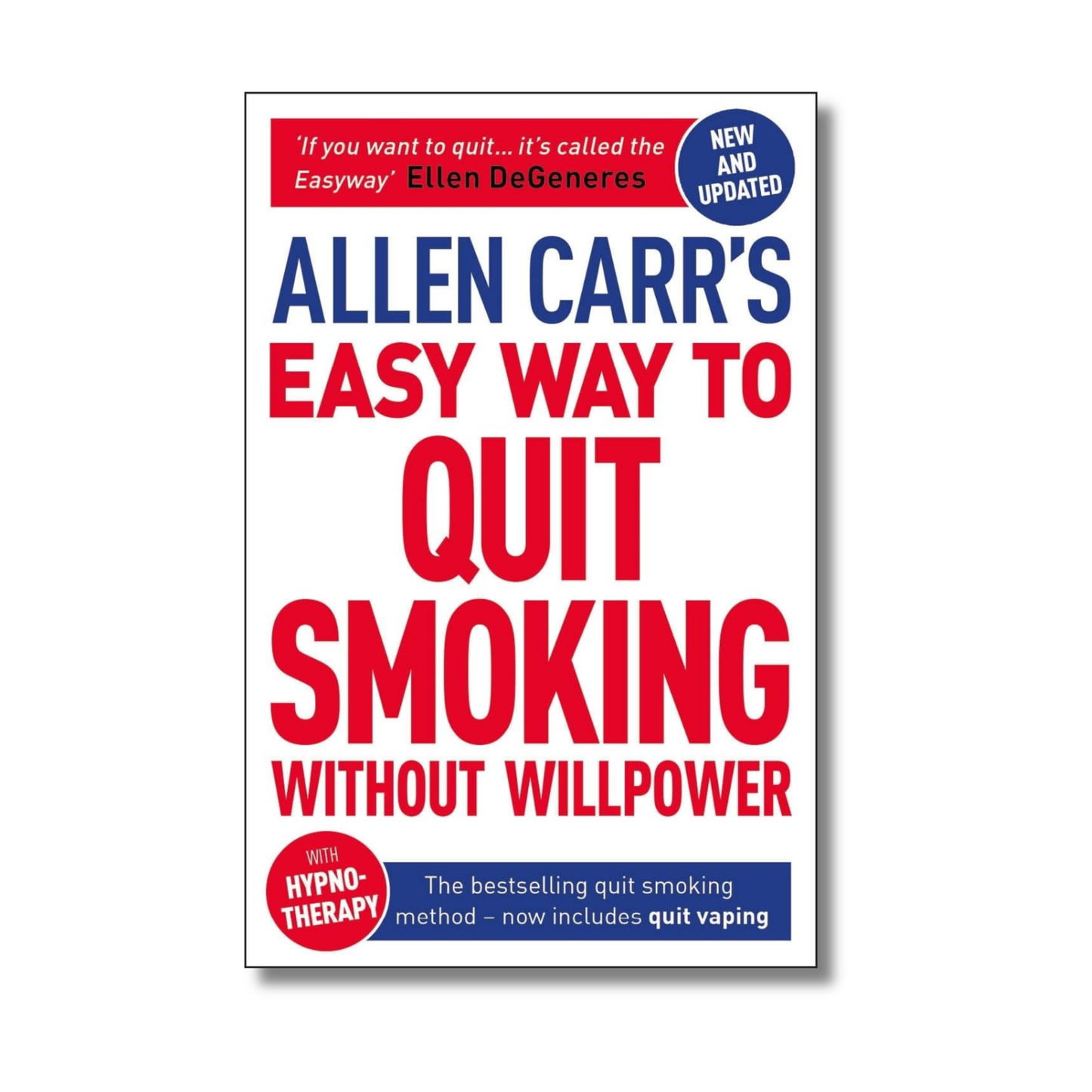 Allen Carr's Easy Way to Quit Smoking Without Willpower book cover