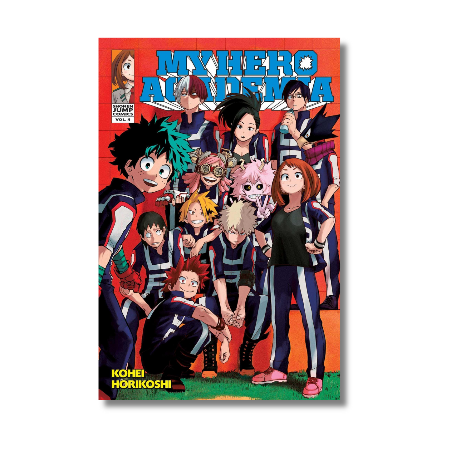My Hero Academia Vol 4 manga cover
