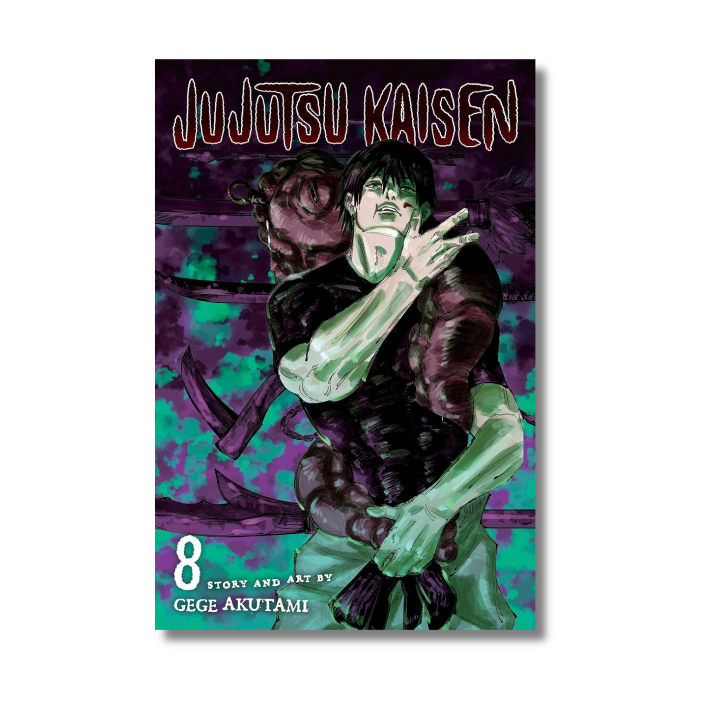 Jujutsu Kaisen Vol. 8 manga cover