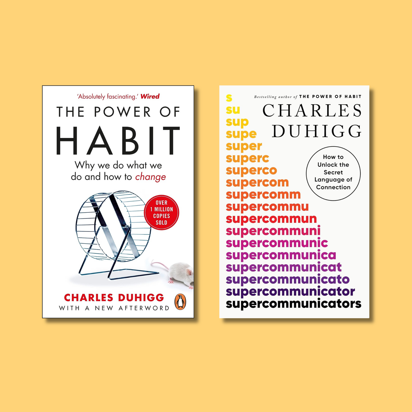 Charles Duhigg Combo: 2 Books (Paperback) book combo set