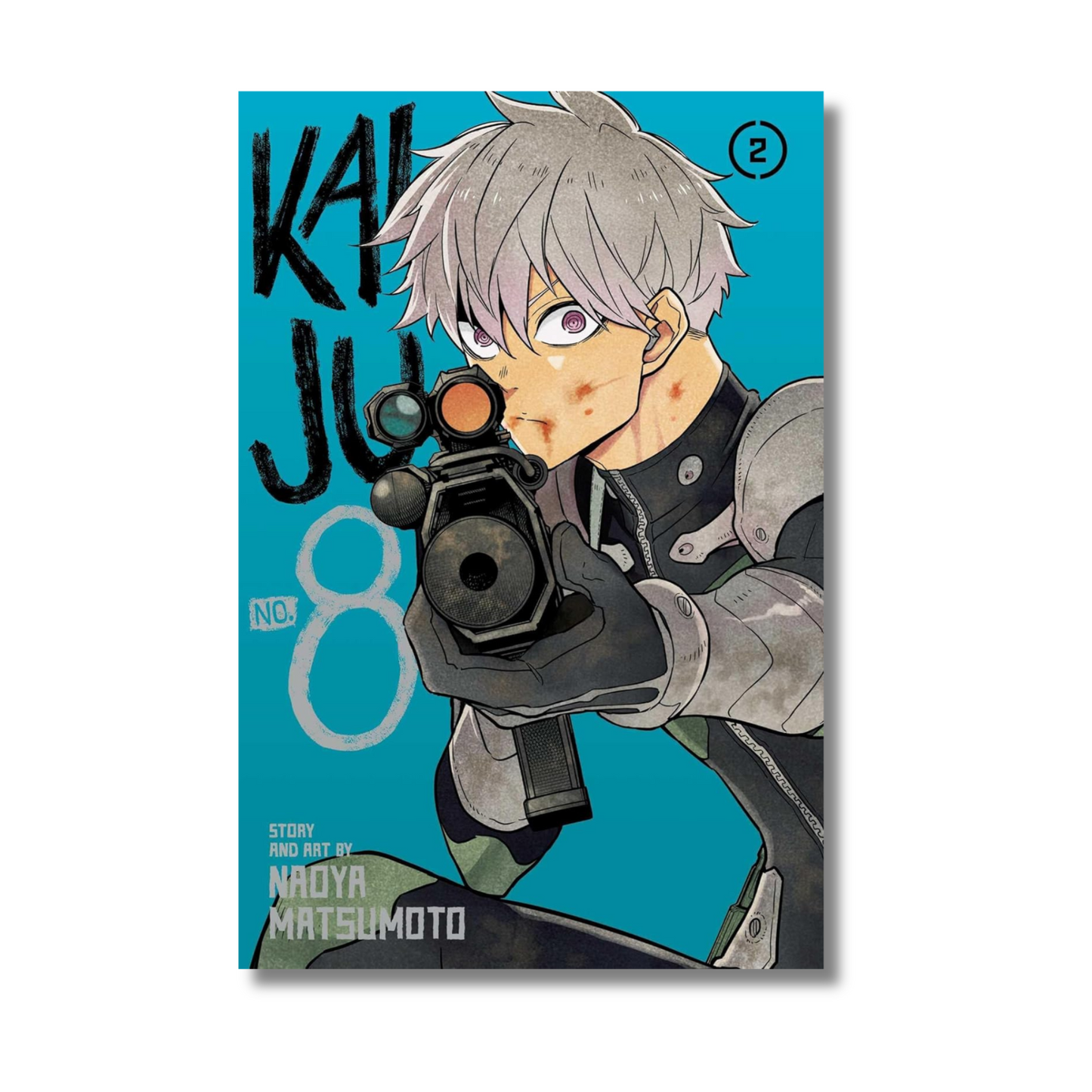 Kaiju No 8 Manga Vol 2 By Naoya Matsumoto (Paperback) manga cover