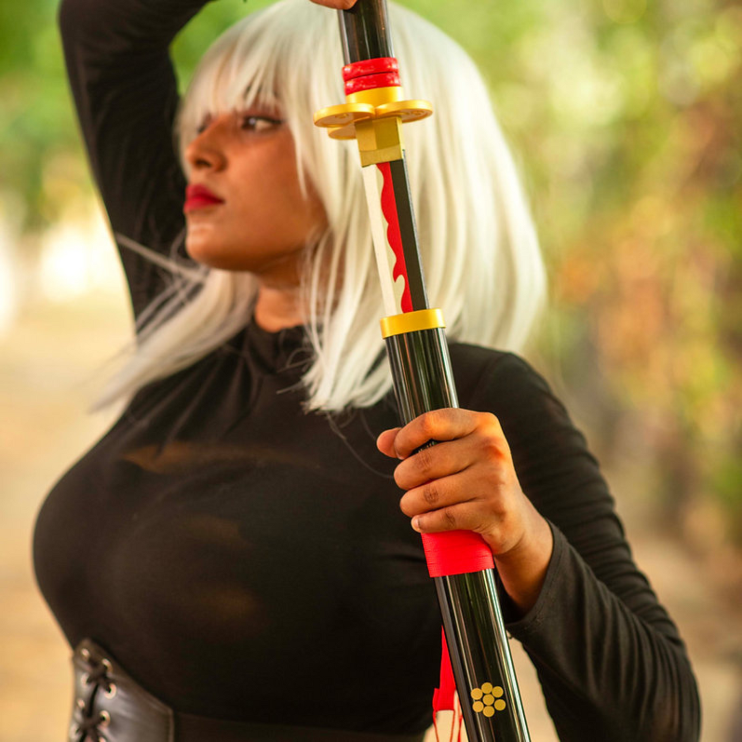 One Piece: Roronoa Zoro Yama Enma Black LED Katana