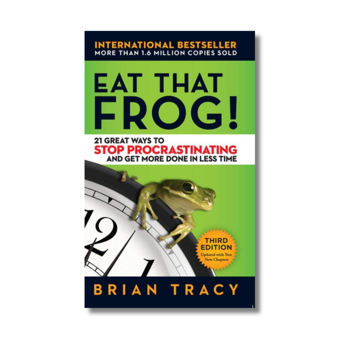 Eat That Frog by Brian Tracy book cover