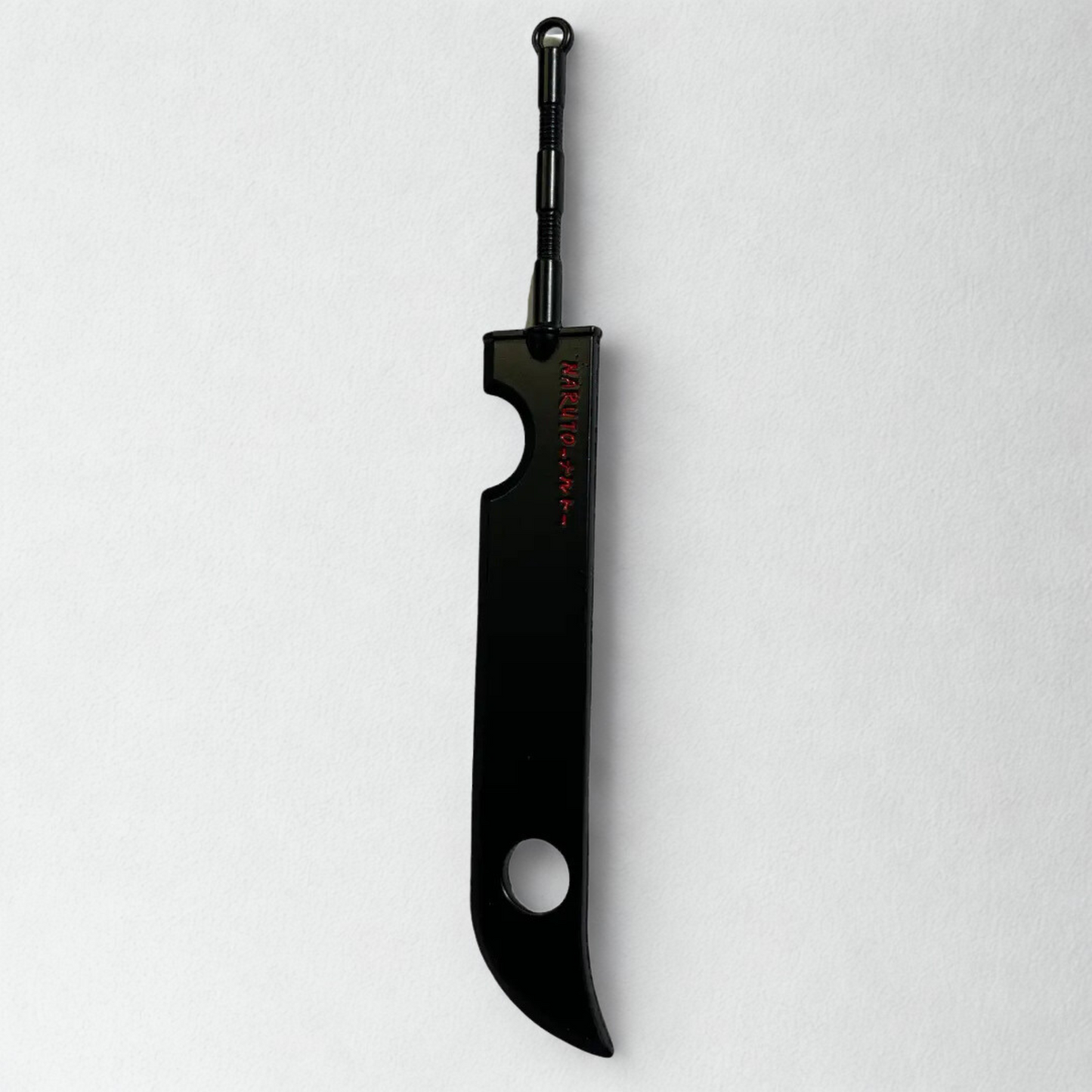 Naruto Zabuza Kakashi mini blade sword keychain replica with anime packaging"