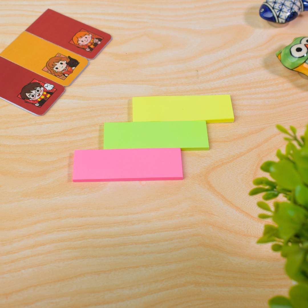 Colorful Sticky Notes Set – Multi-Color Self-Adhesive Memo Pads