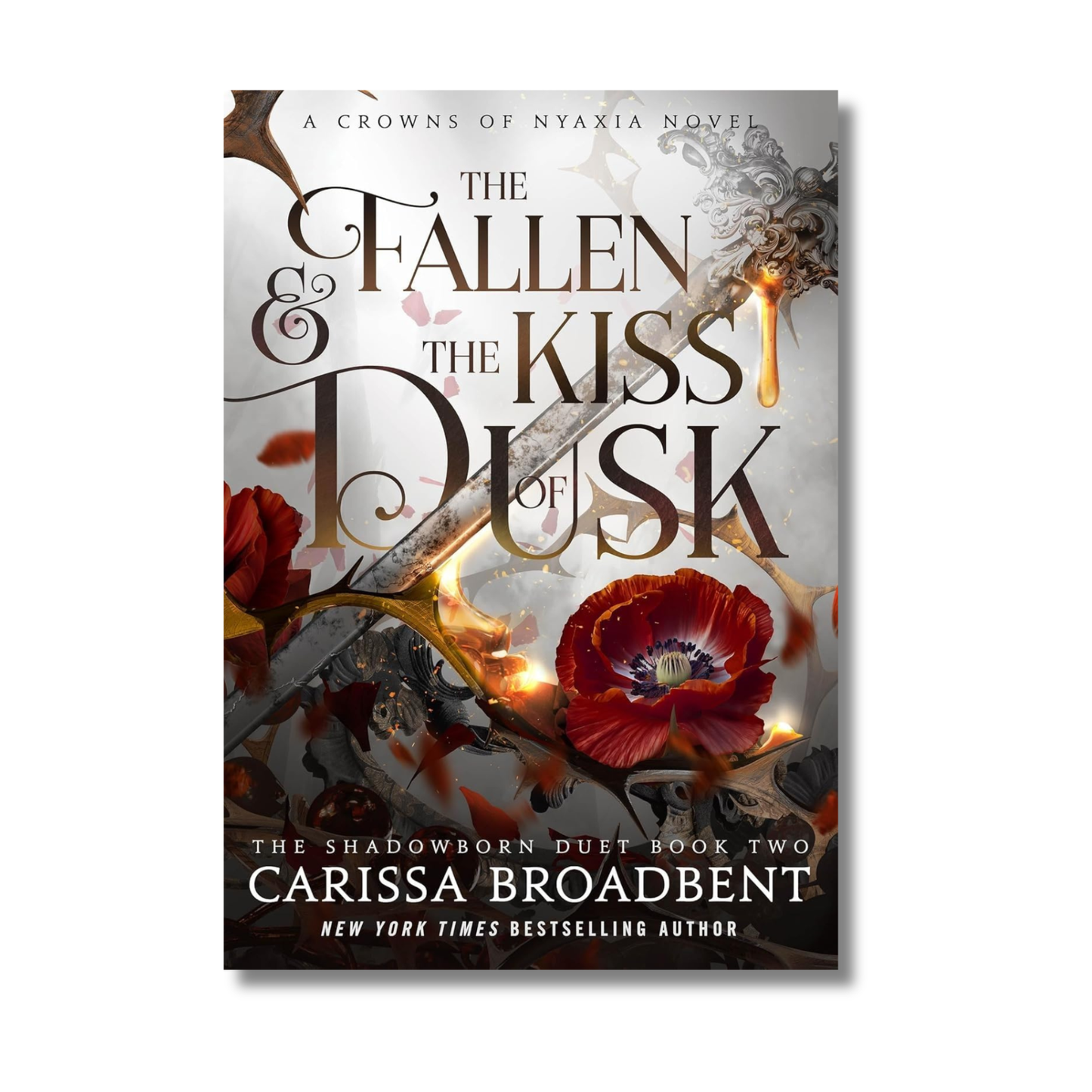 The Fallen & the Kiss of Dusk: Crowns of Nyaxia #4 book cover