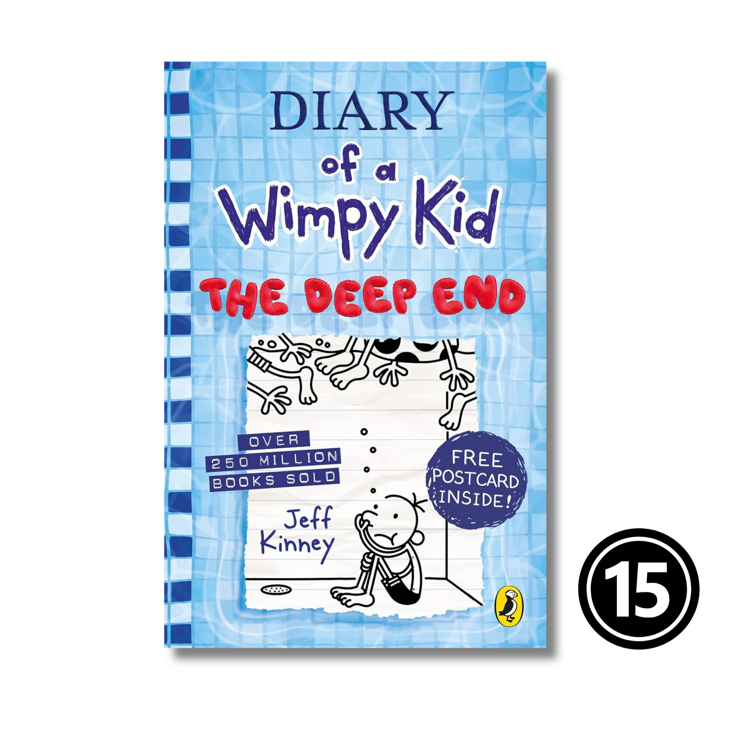 Diary of a Wimpy Kid Books Set: 15 Books (Vols 1-15)