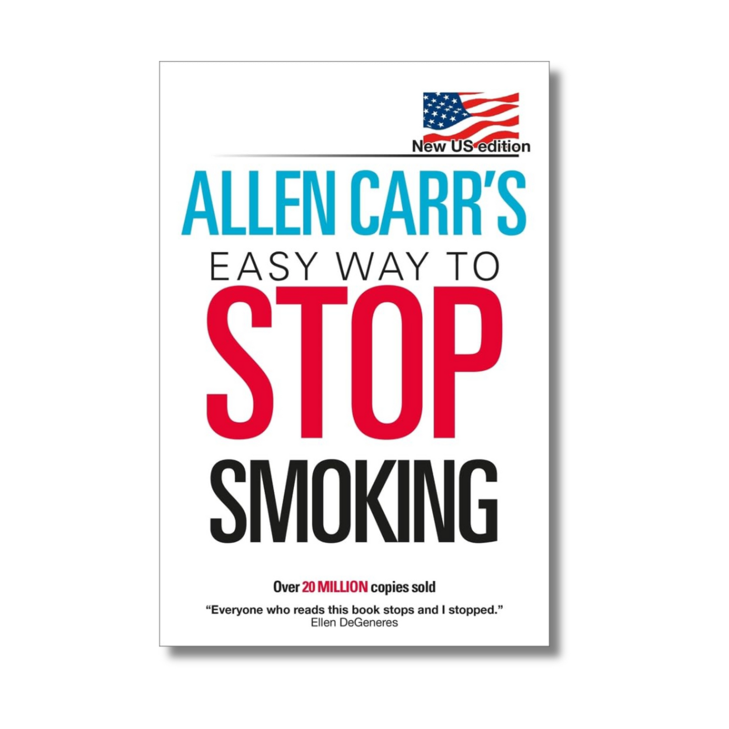 Easy Way to Stop Smoking By Allen Carr's (Paperback) book cover
