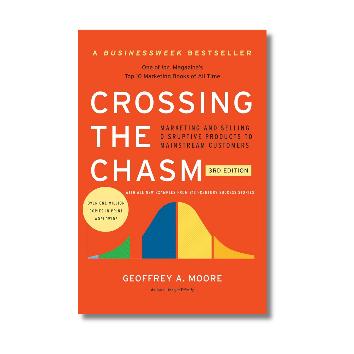 Crossing the Chasm By Geoffrey A. Moore (Paperback) book cover