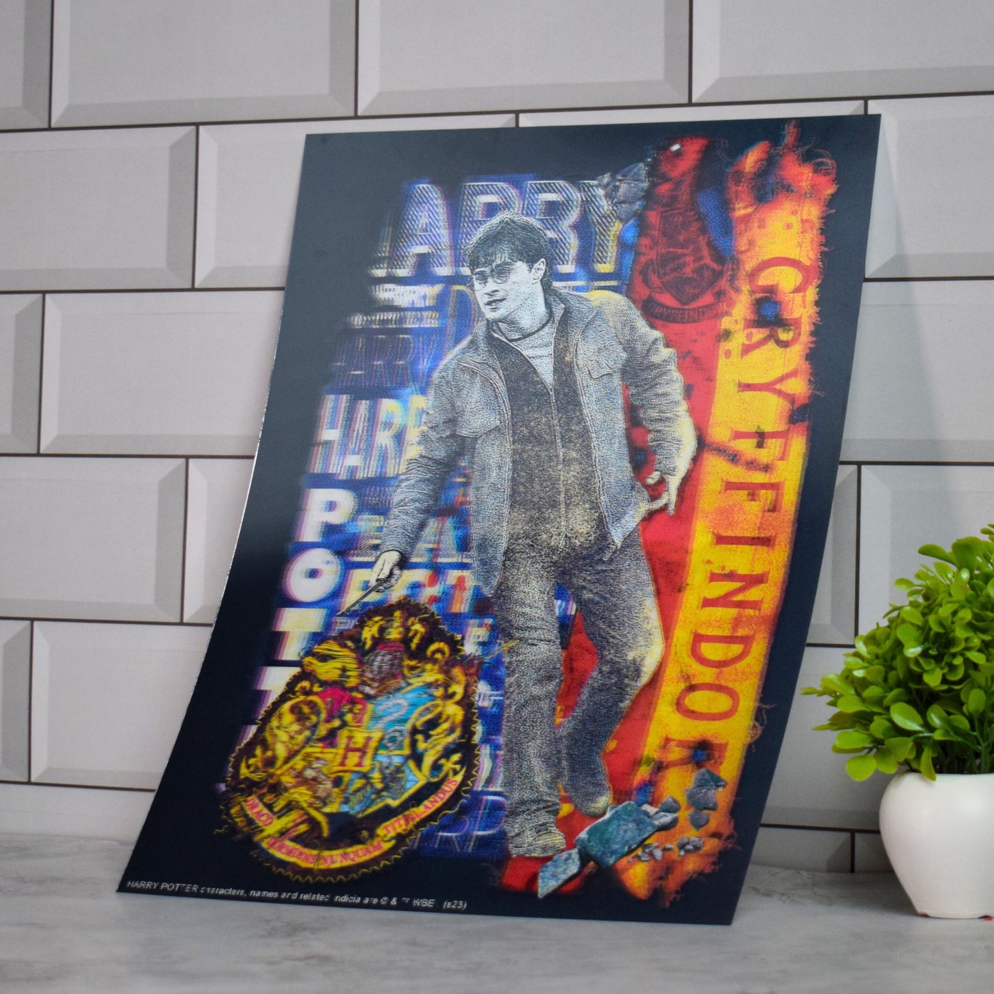 Harry Potter Gryffindor Collage Artwork – 3D Lenticular A3 Poster