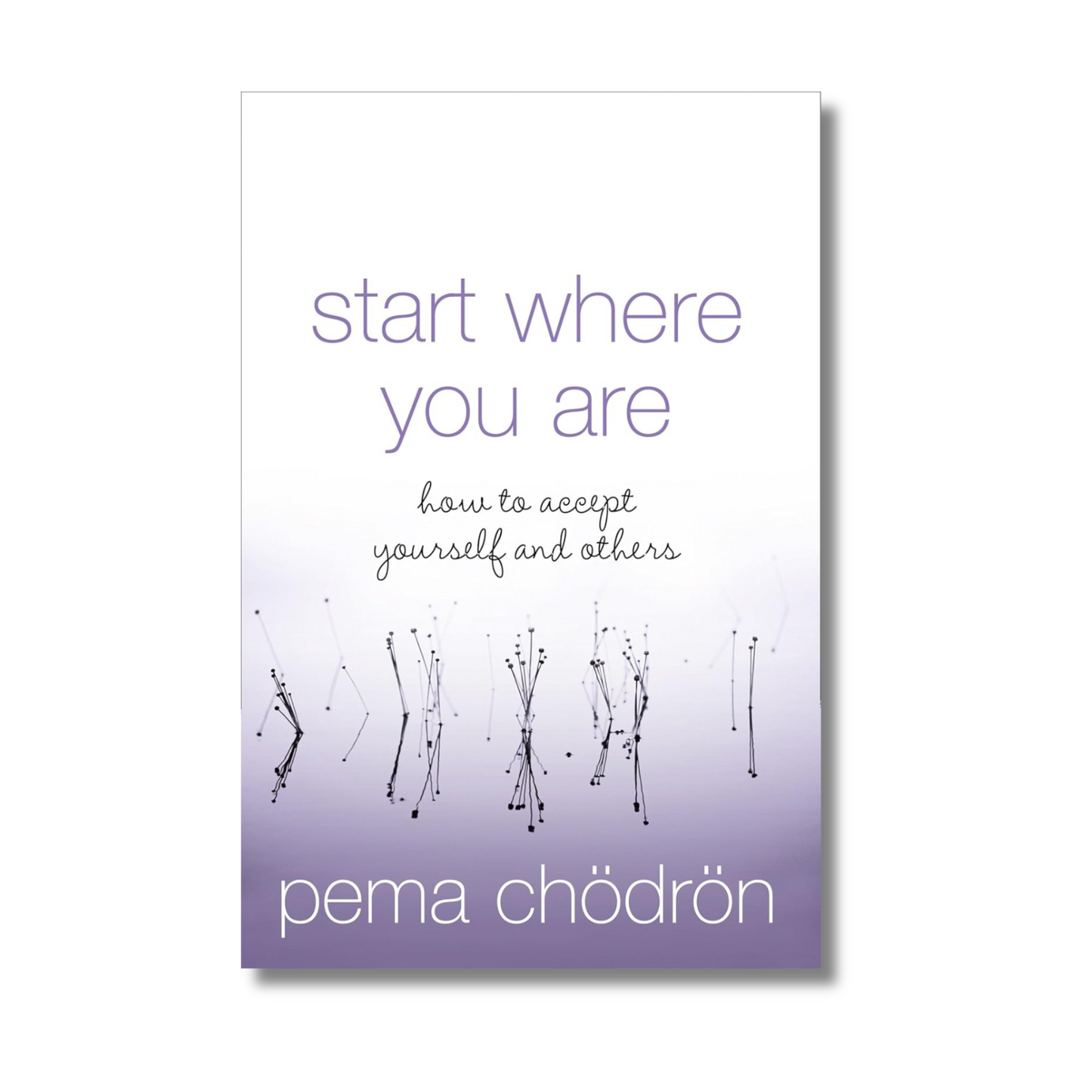 Start Where You Are: How To Accept Yourself And Others (Paperback) book cover