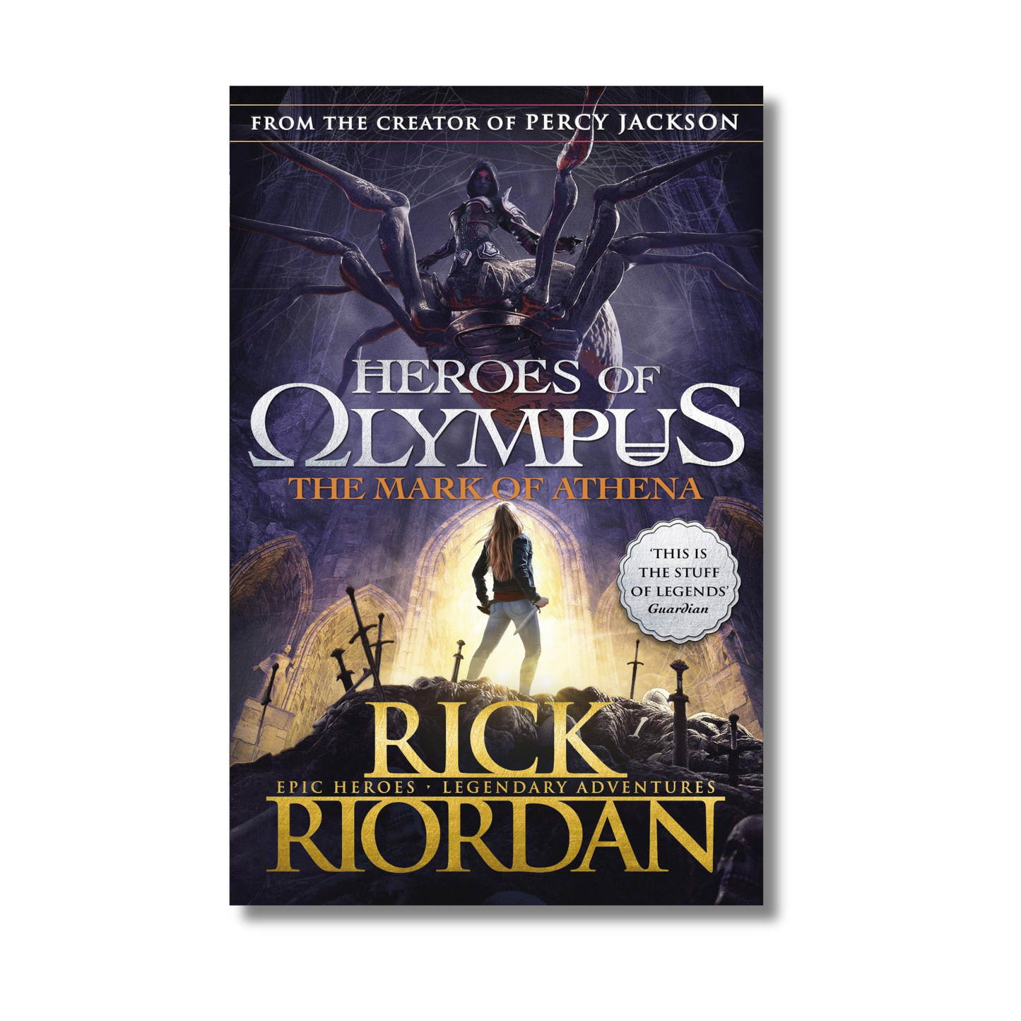 Heroes of Olympus : Mark of Athena book cover