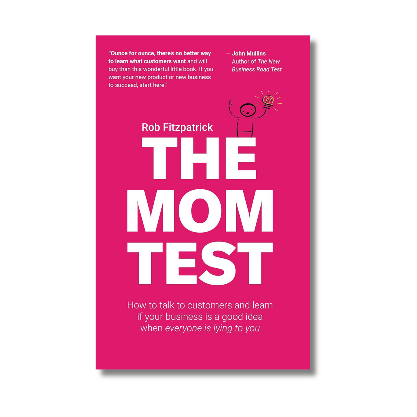 The Mom Test book cover