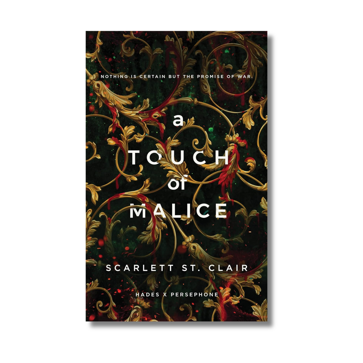 A Touch of Malice By Scarlett St. Clair (Paperback) book cover