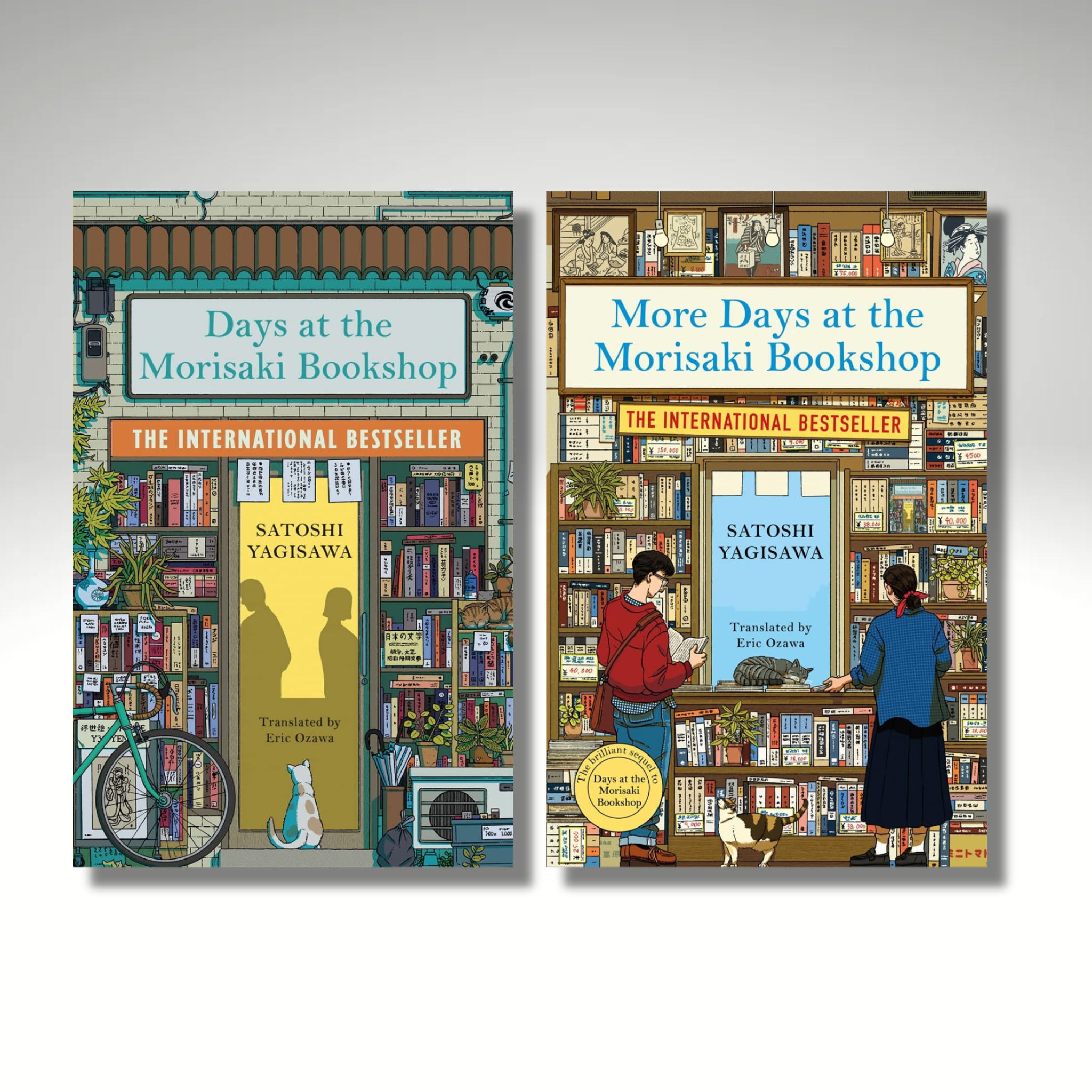 Combo] Days at the Morisaki Bookshop: 2 Books By Satoshi Yagisawa