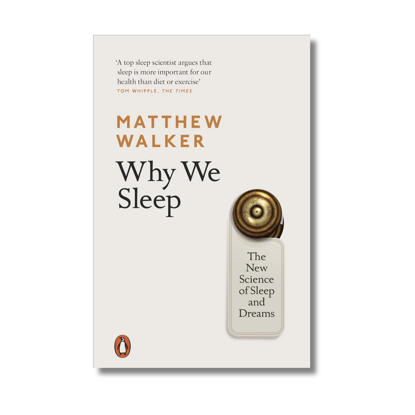 Why We Sleep book cover
