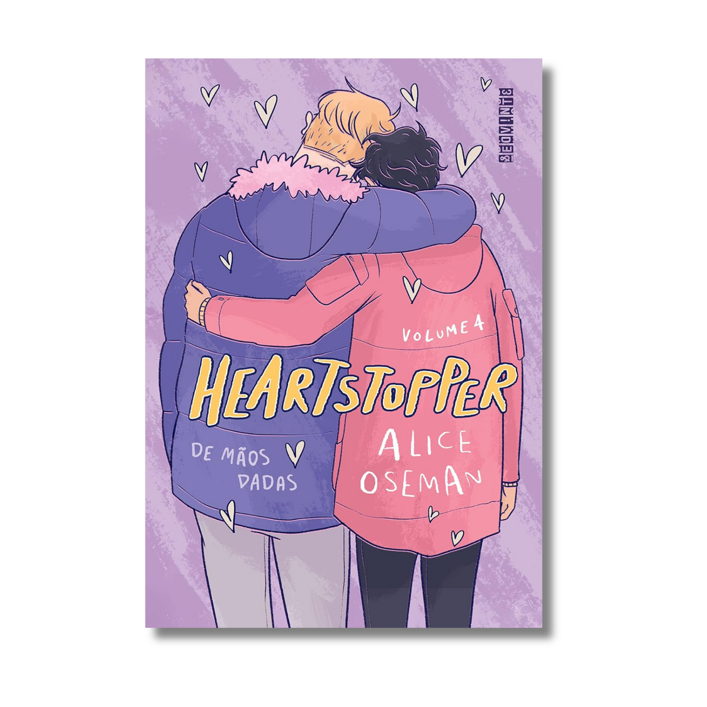 Heartstopper Volume 4 book cover