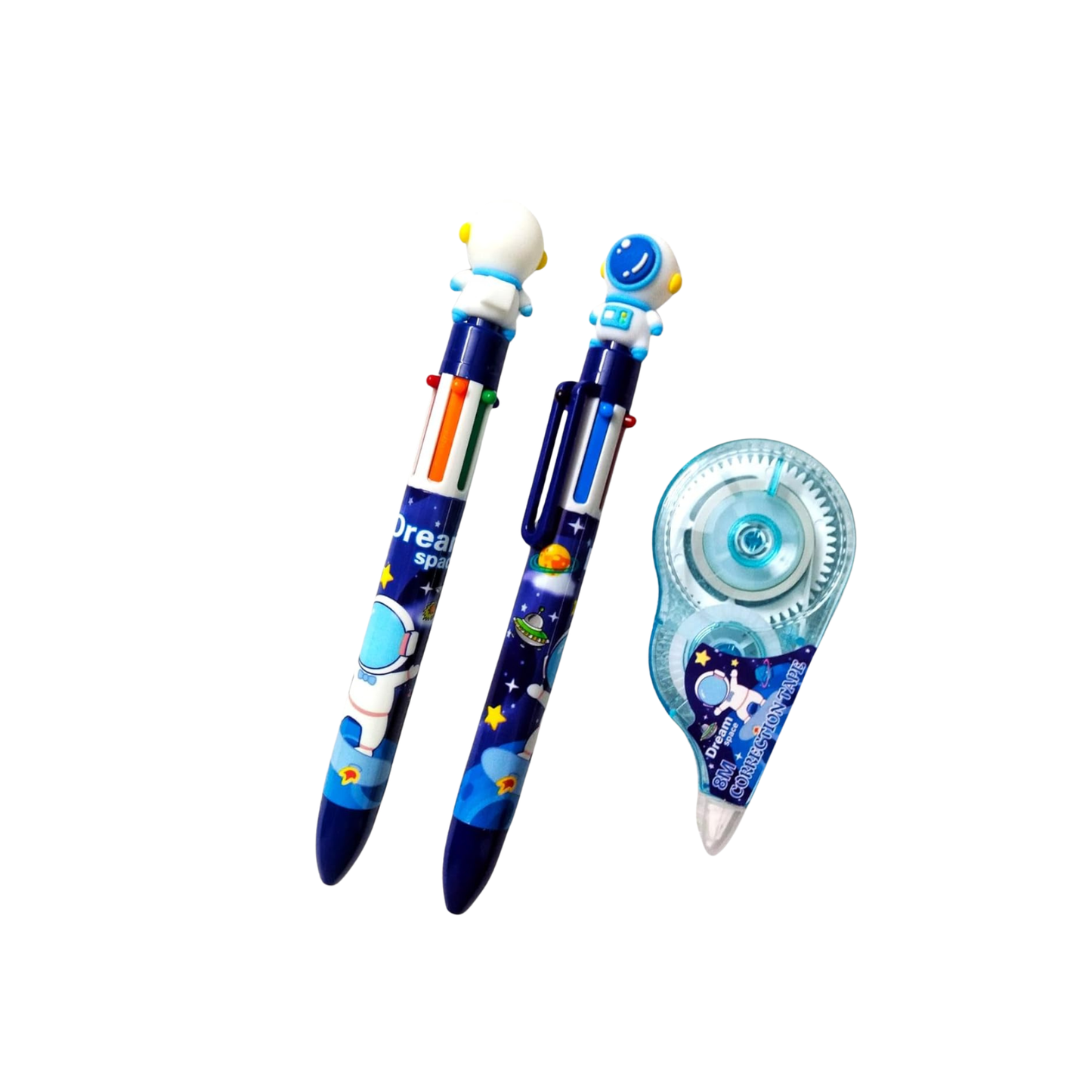 Dream Space Astronaut Stationery Gift Set – Notebook, Pen & Correction Tape