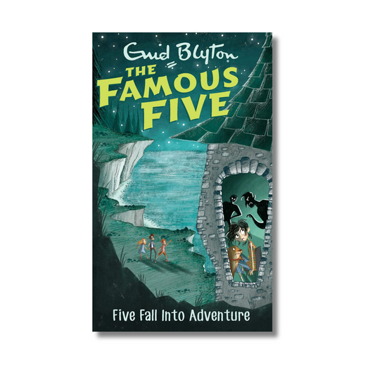 Five Fall into Adventure By Enid Blyton (Paperback)