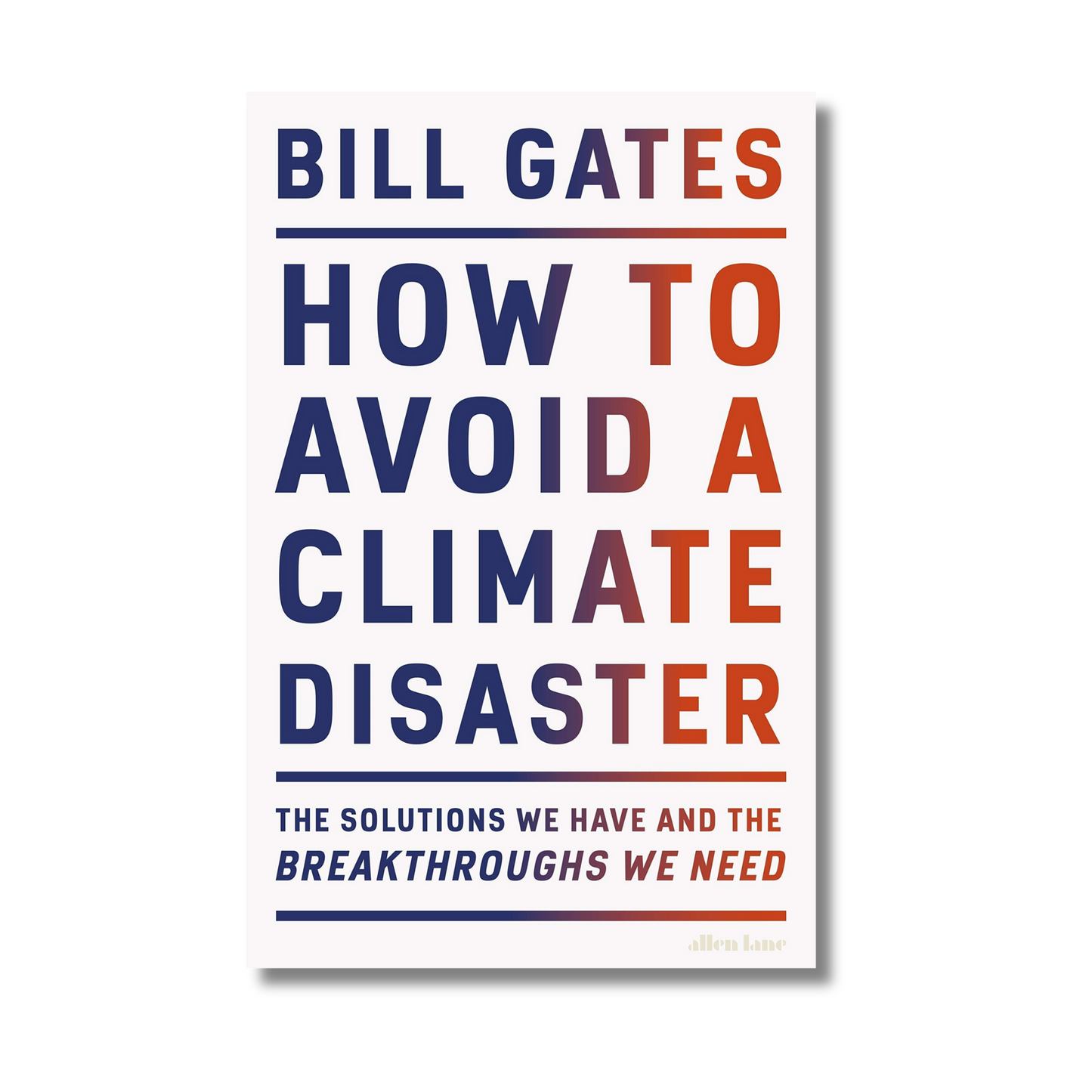 How to Avoid a Climate Disaster