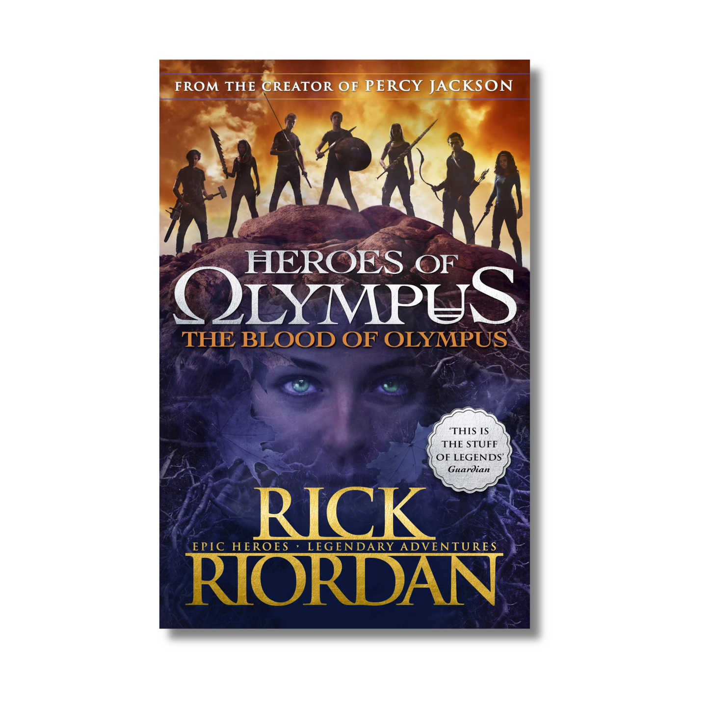 Heroes of Olympus : Blood of Olympus book cover