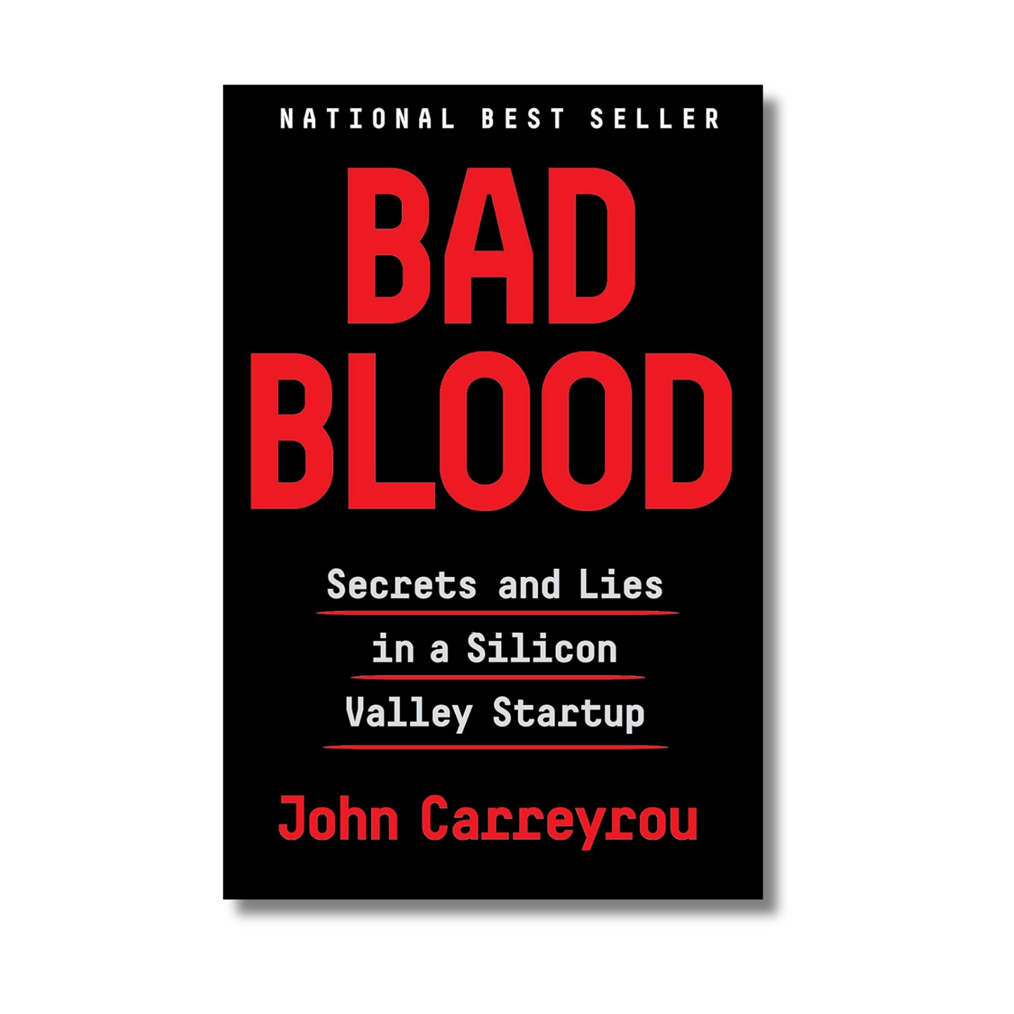 Bad Blood: Secrets and Lies in a Silicon Valley Startup book cover