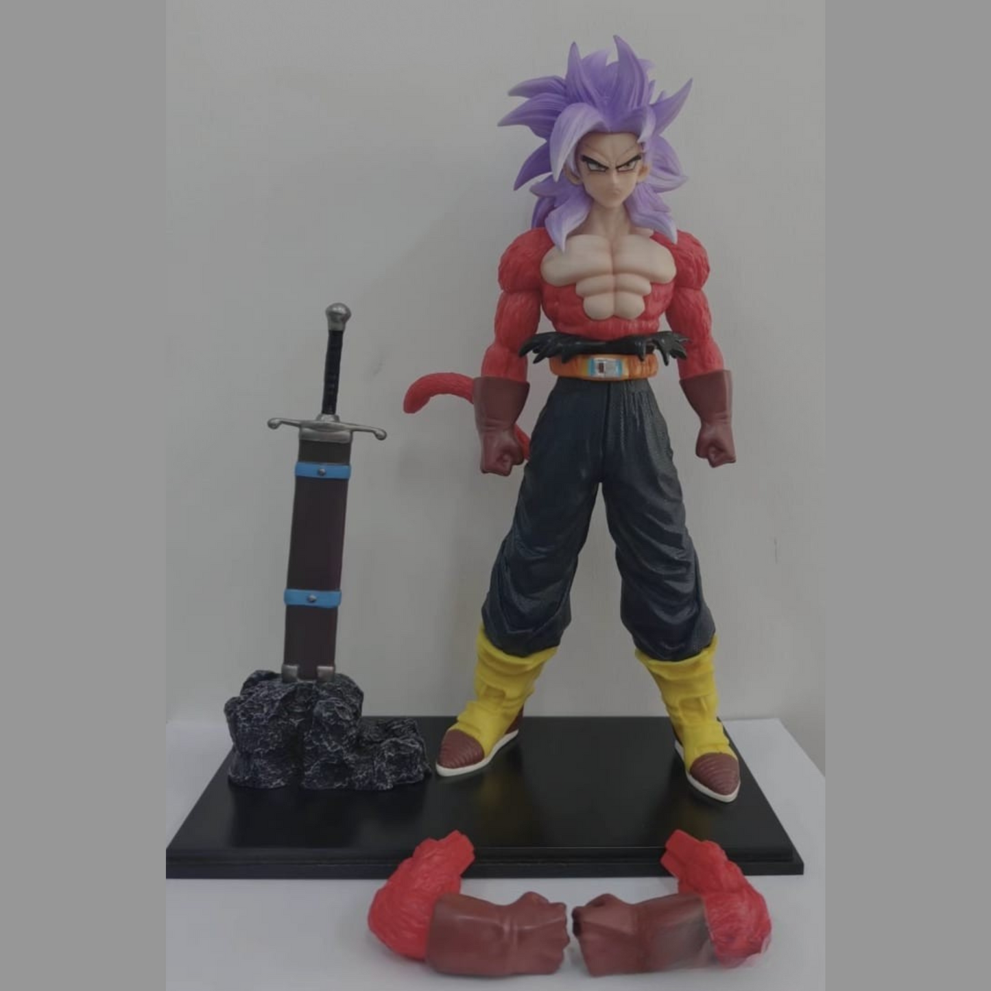 Grab the 30cm Dragon Ball GT Super Saiyan Trunks IV Action Figure – perfect anime collectible for fans! Detailed design, premium finish, and perfect for display.