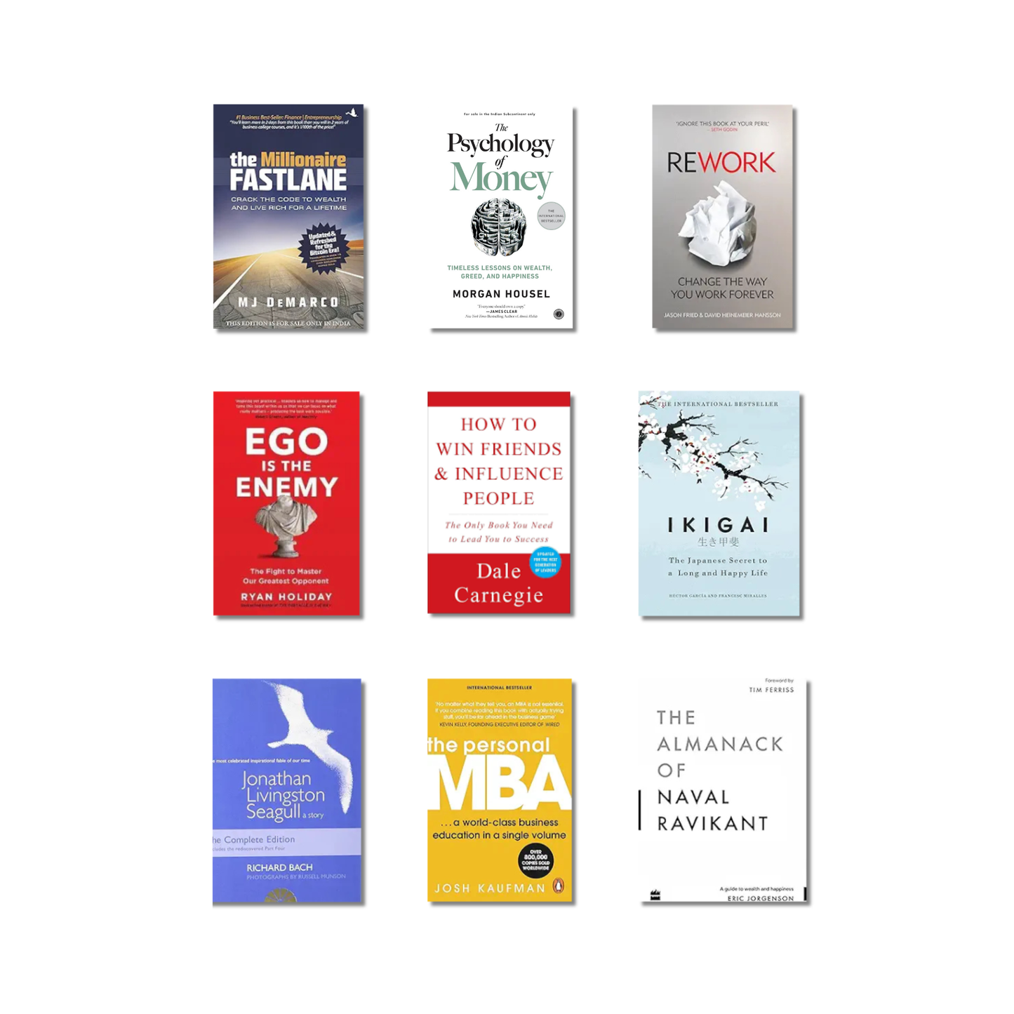 Ishan Sharma Entrepreneur & Mindset Combo – 9 Books That Redefine Success, Money & Purpose