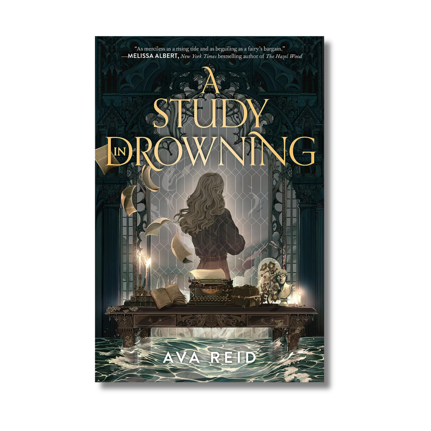 A Study in Drowning by Ava Reid (Paperback) book cover