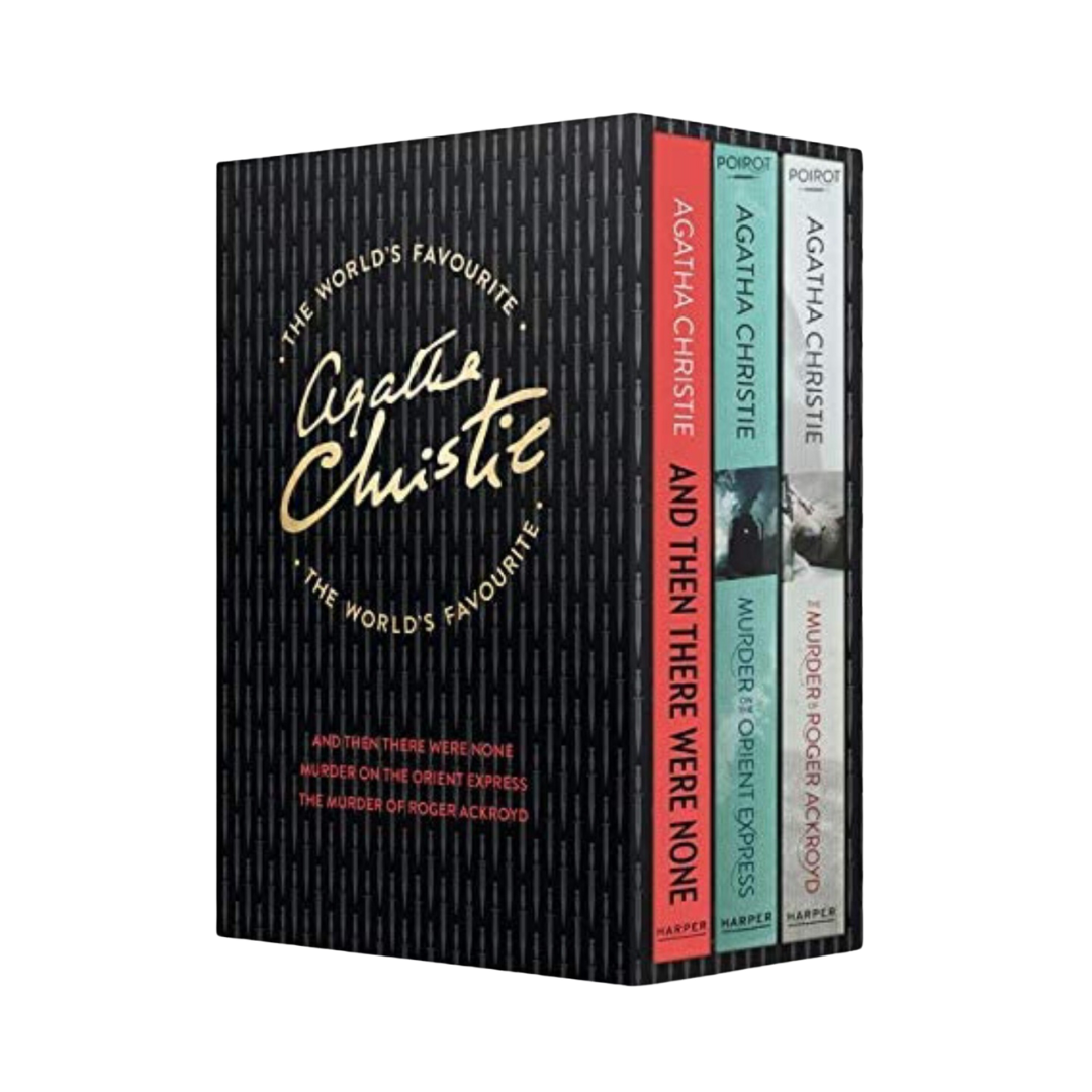 Agatha Christie (Set Of 3 Books) The World's Favourite box set
