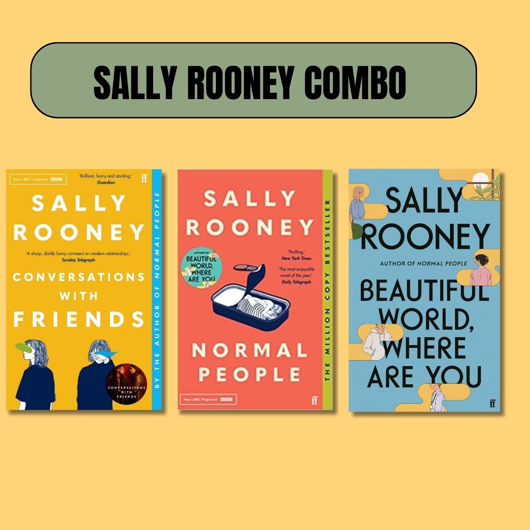Sally Rooney Combo: 3 Books (Paperback) book combo set