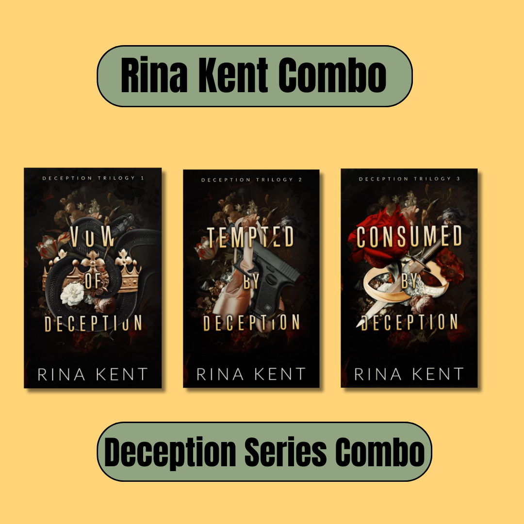 Deception Trilogy Combo By Rina Kent (Paperback) book combo set
