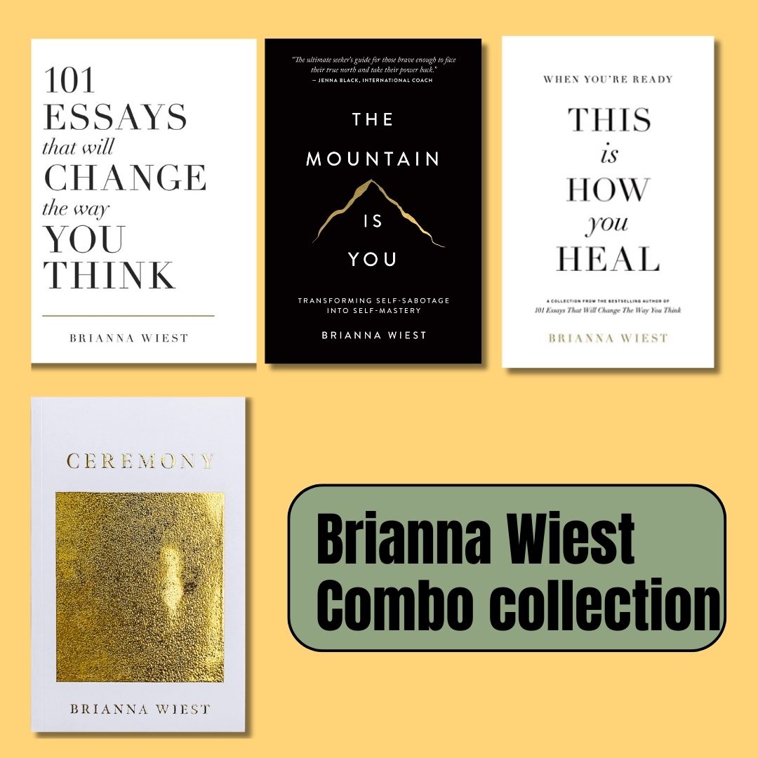 Brianna Wiest Combo: 4 Books (Paperback) book combo set