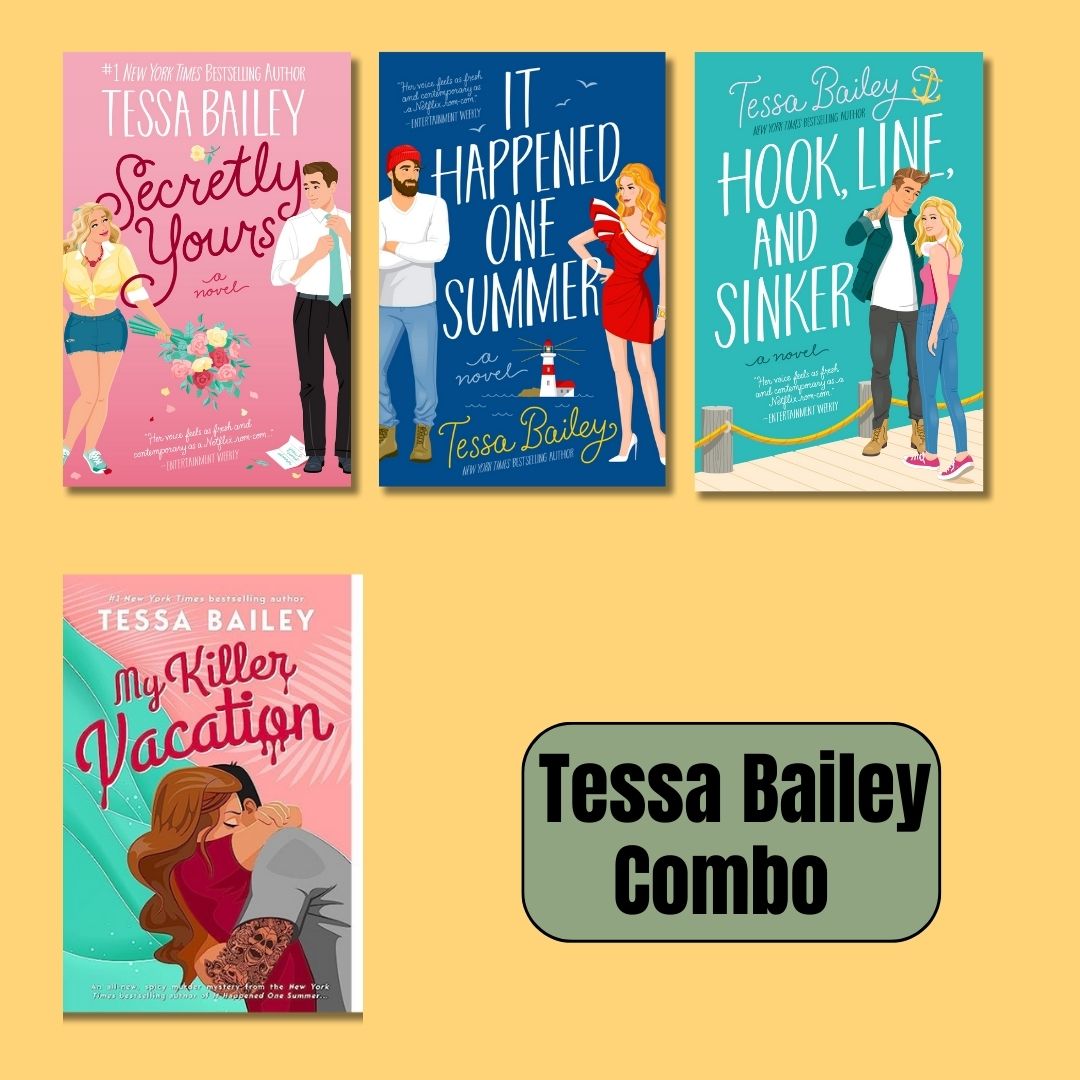 Tessa Bailey Combo: 4 Books (Paperback) book combo set