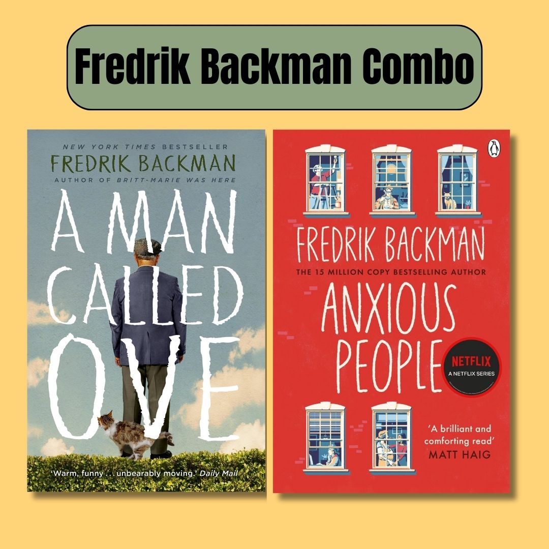 Fredrik Backman Combo: 2 Books (Paperback) book combo set