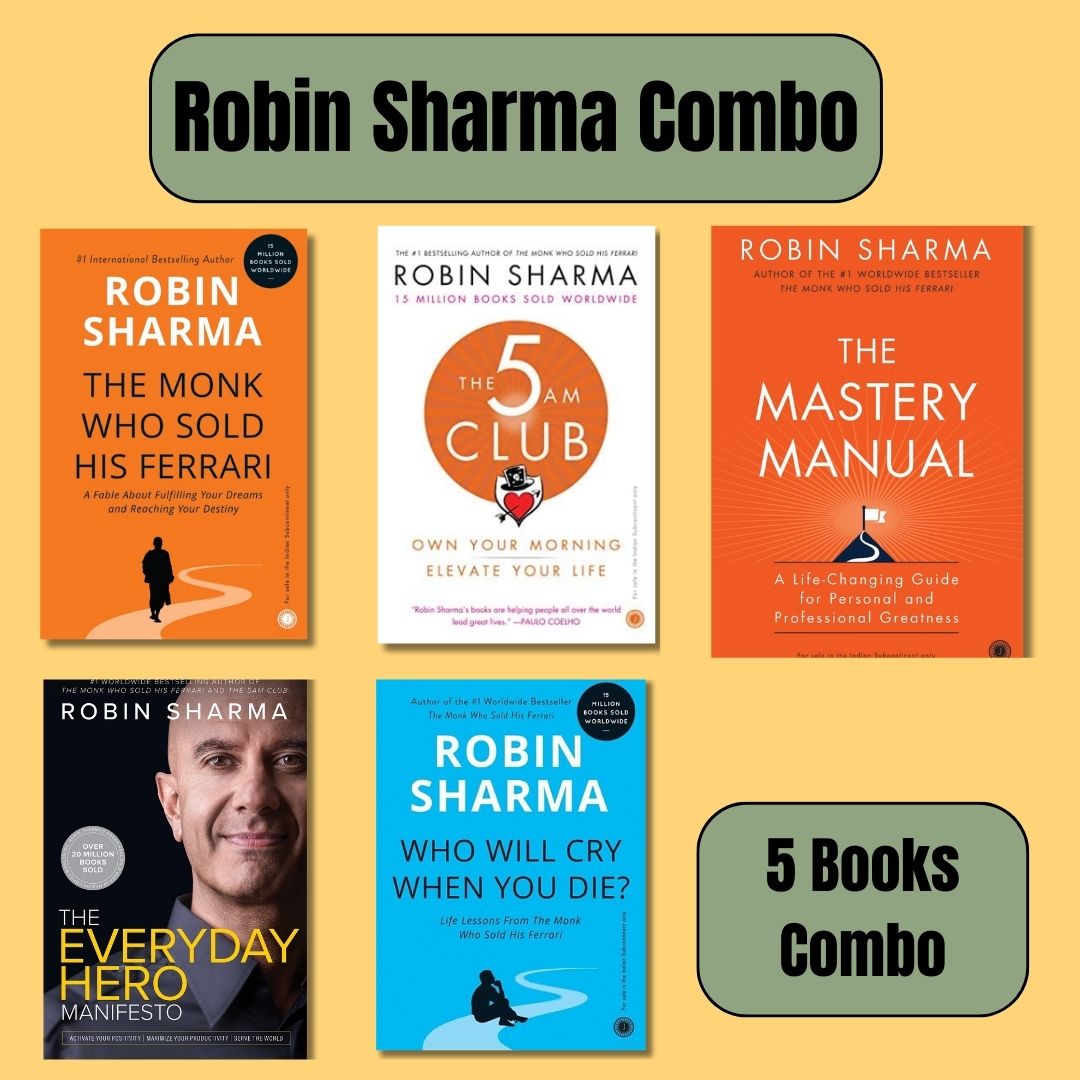 Robin Sharma Combo: 5 Books (Paperback) book combo set - image 2