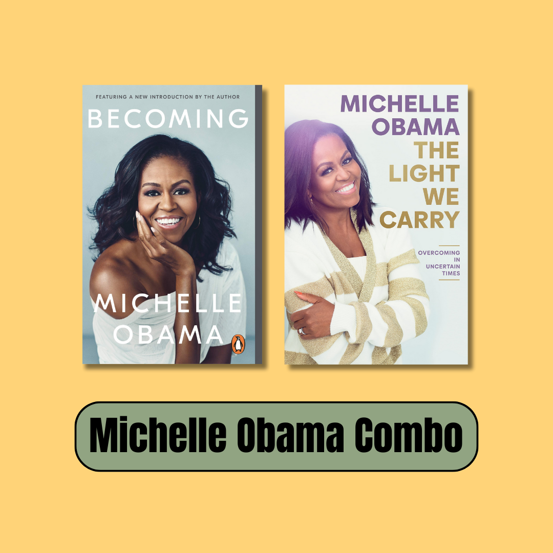 Combo Michelle Obama : 2 Books (Paperback) book combo set