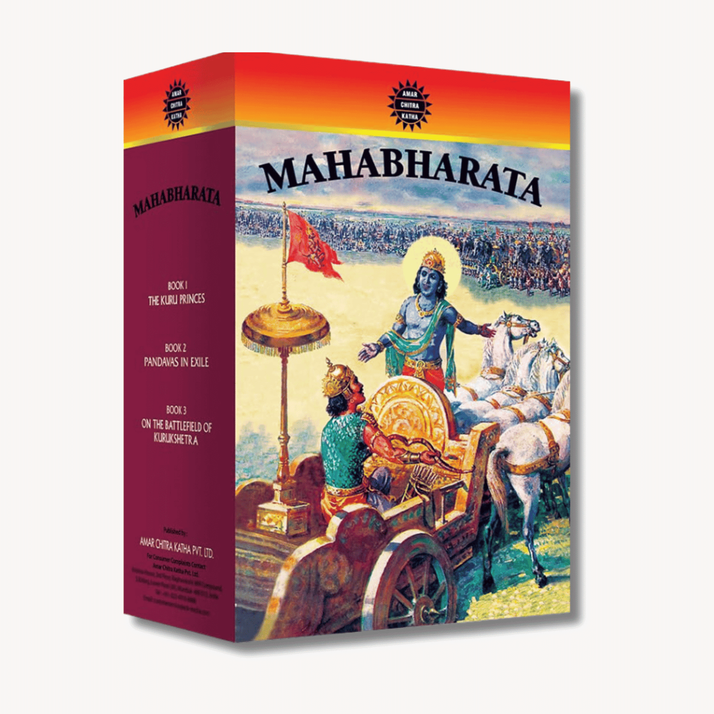 Mahabharta vol 3 By Anant Pai (Hardcover) box set